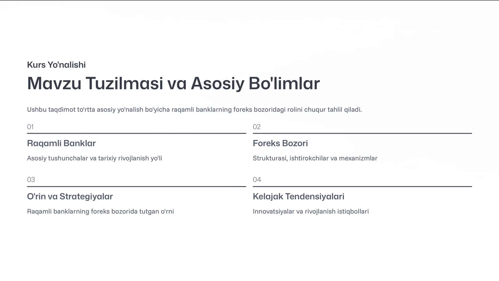 Raqamli Banklarning Foreks Bozoridagi Rol va Ta'siri 2
