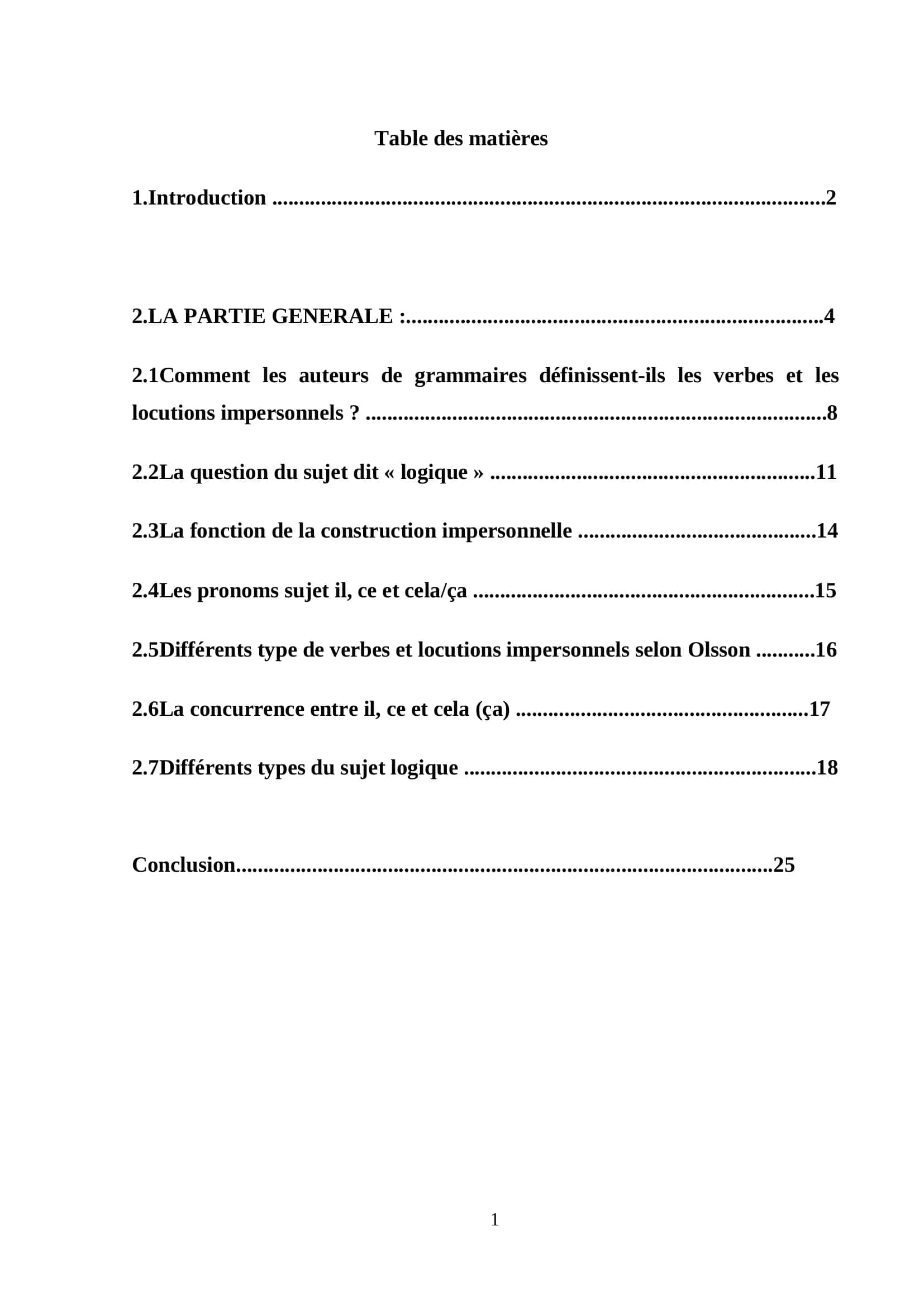 Semantique des formes impersonnelles 2