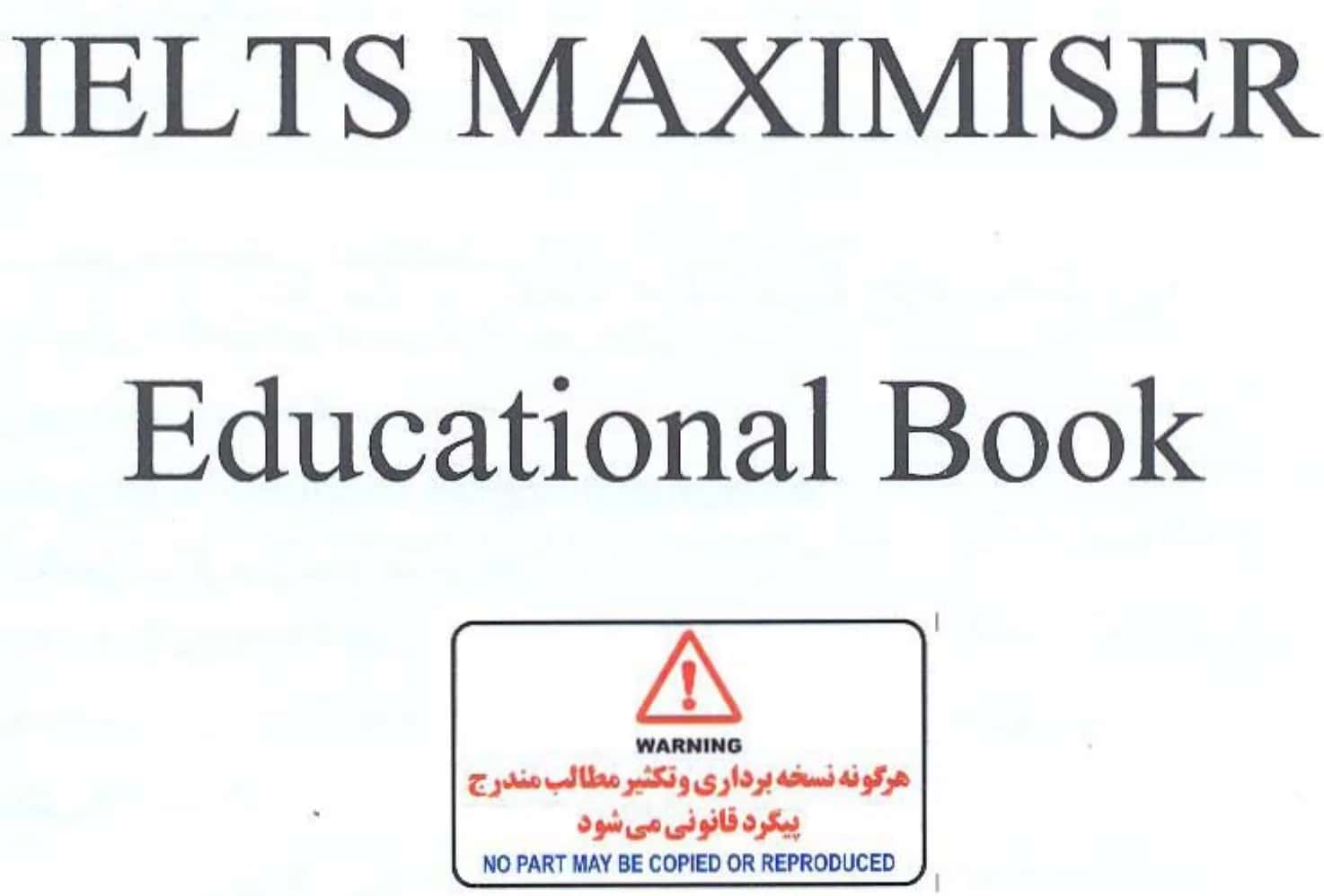 IELTS MAXIMISER EDUCATIONAL BOOK 2