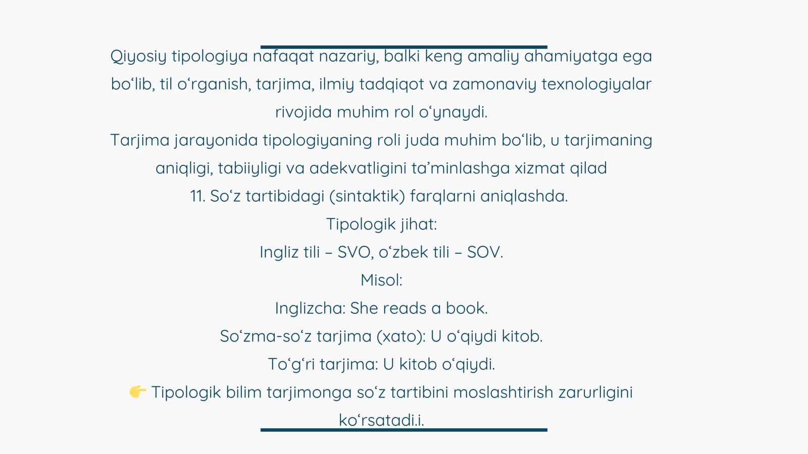 Tarjima jarayonida tipologiyaning roli 2