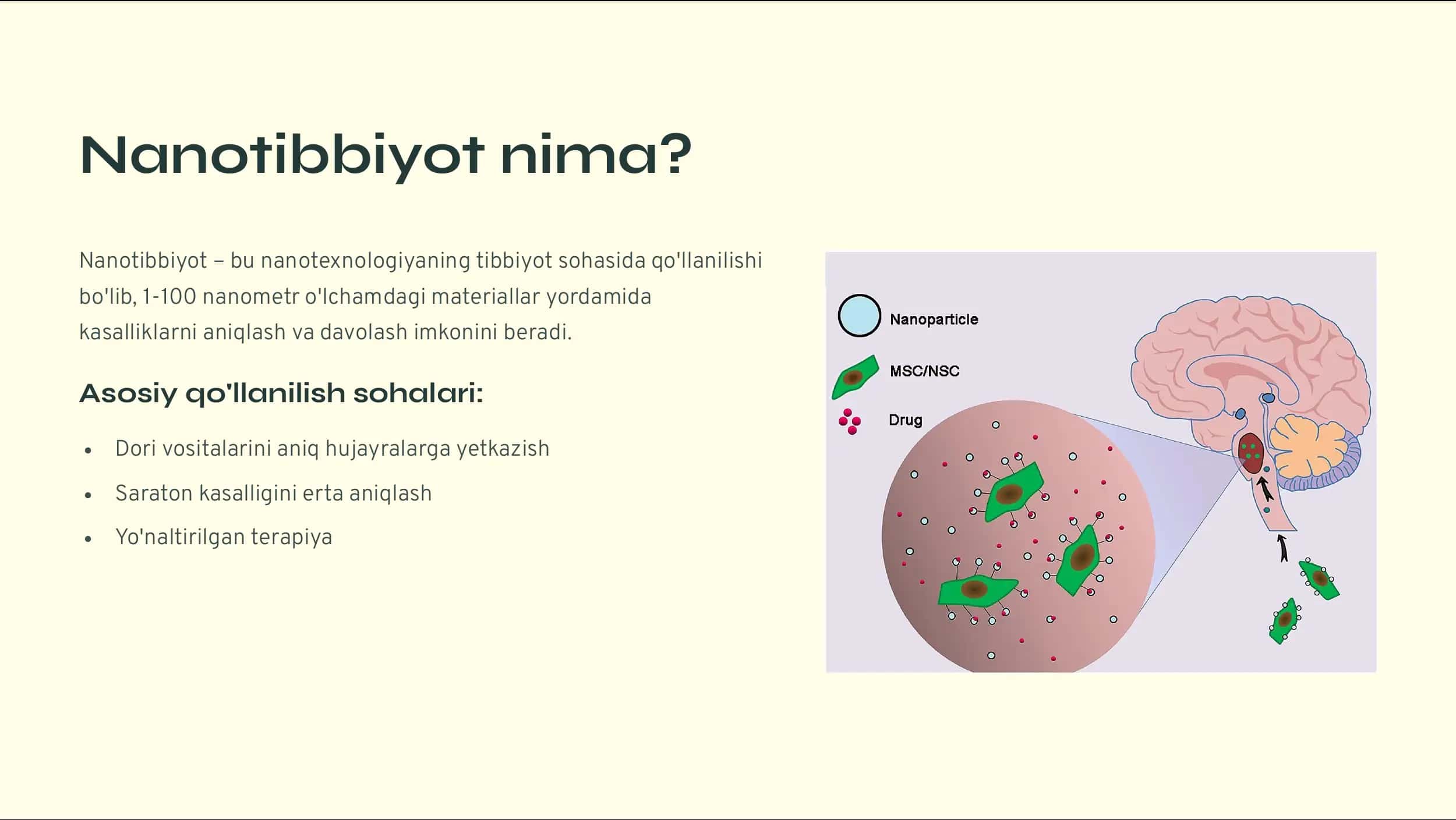 Nanotibbiyot va Nanoetika 2