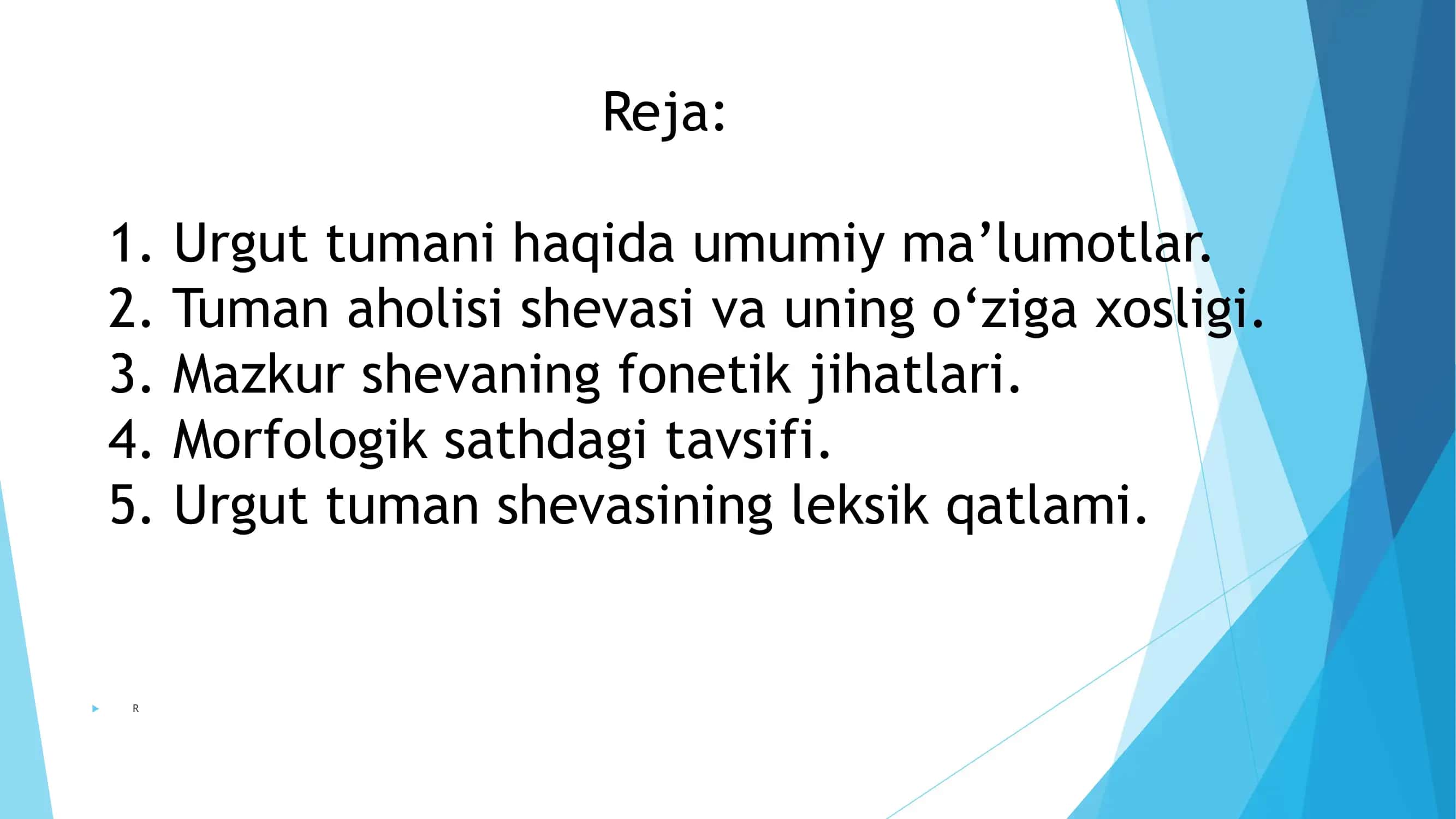 SAMARQAND VILOYATI URGUT TUMANI HUDUDI SHEVASINING TASNIFI 2