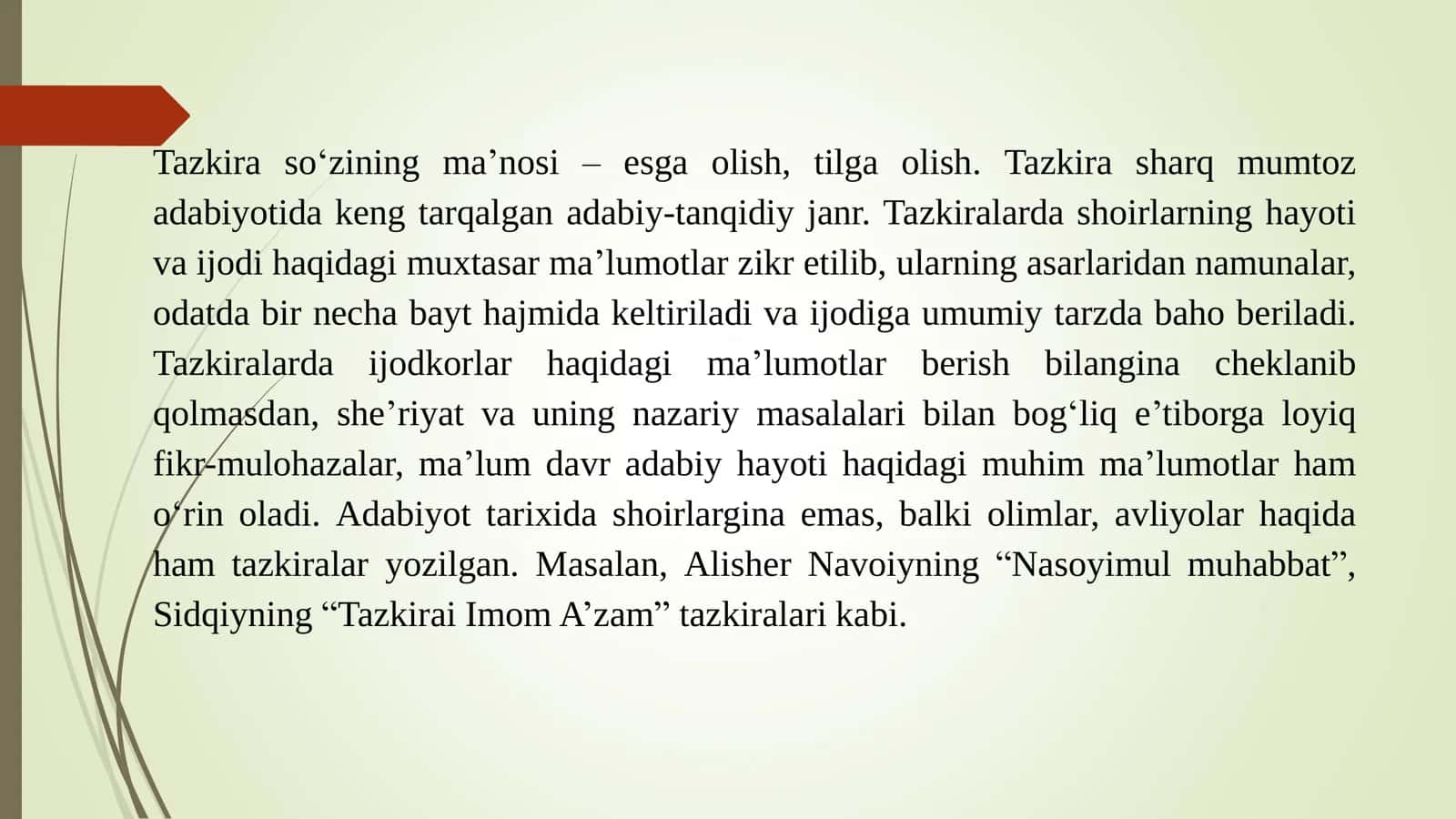 XVI XIX asrlar o‘zbek matnshunosligi 2