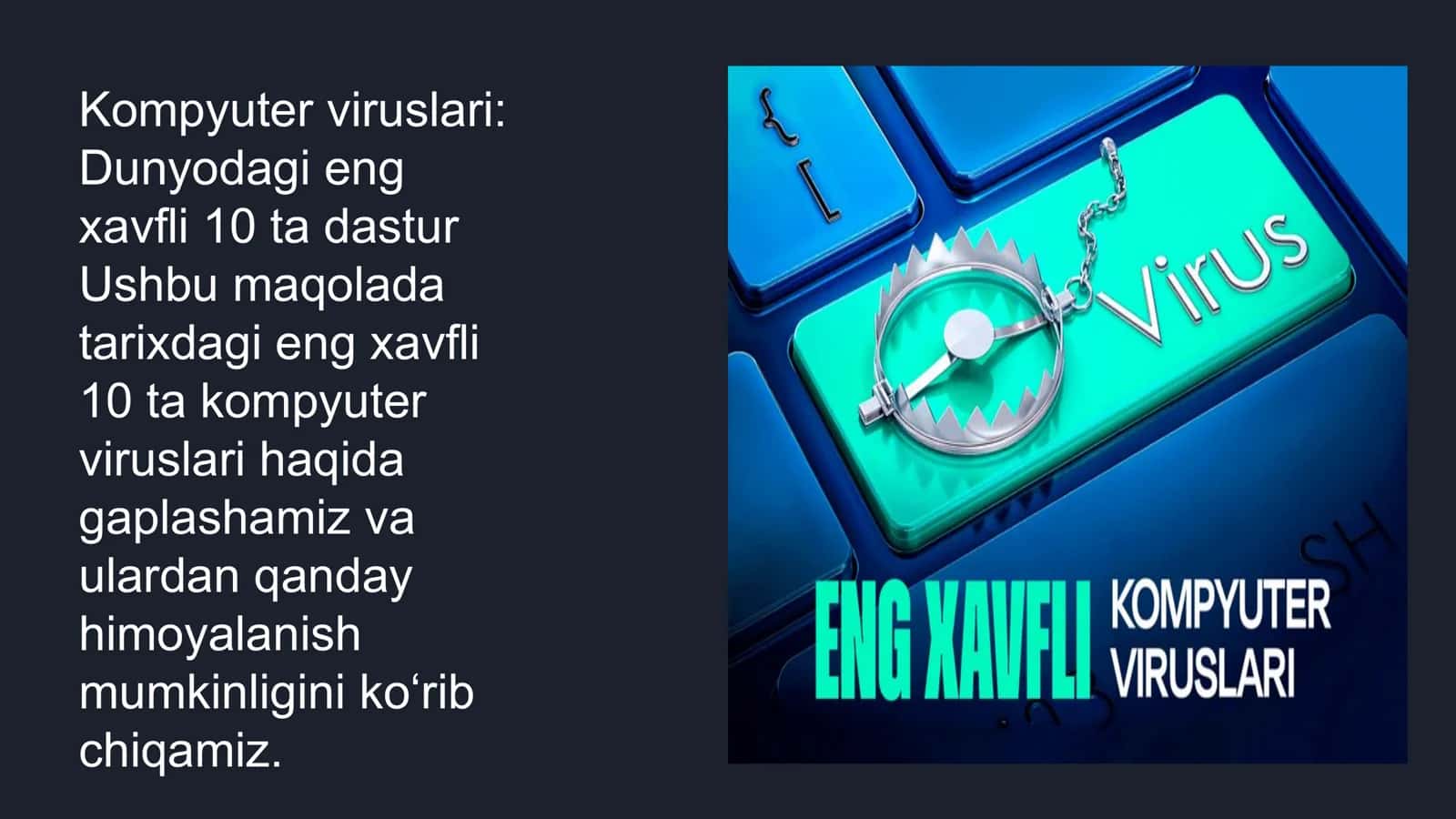 Kompyuter viruslari 2