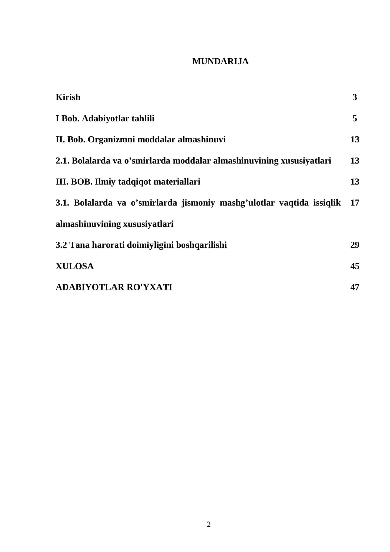 QISQA MASOFAGA YUGURUVCHI YENGIL ATLETIKACHILARNING SPORT MASHG’ULOTLARINING TUZILISHI 2