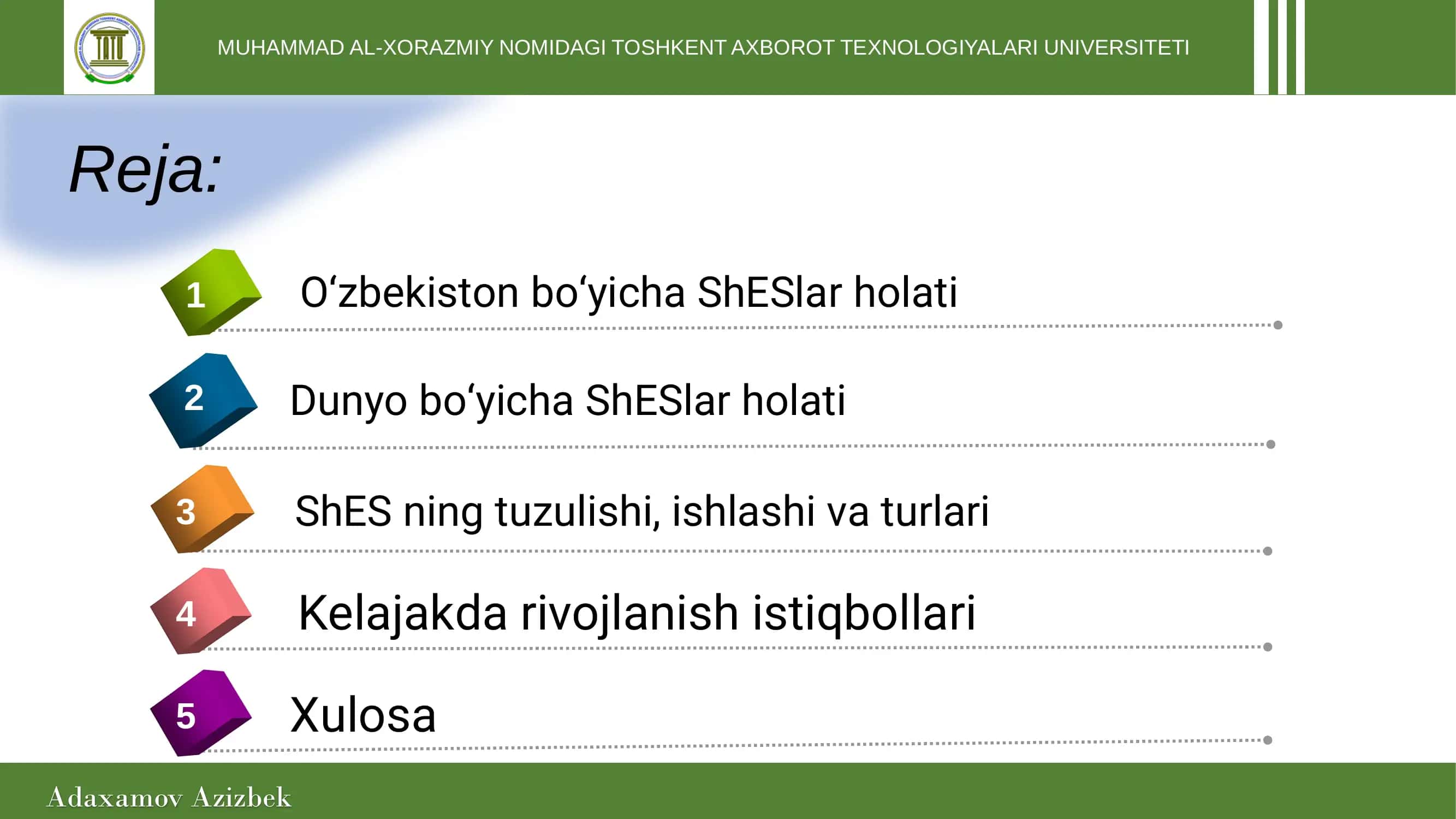 Mustaqil ish SH E S shamol elektr stansiyalar 2