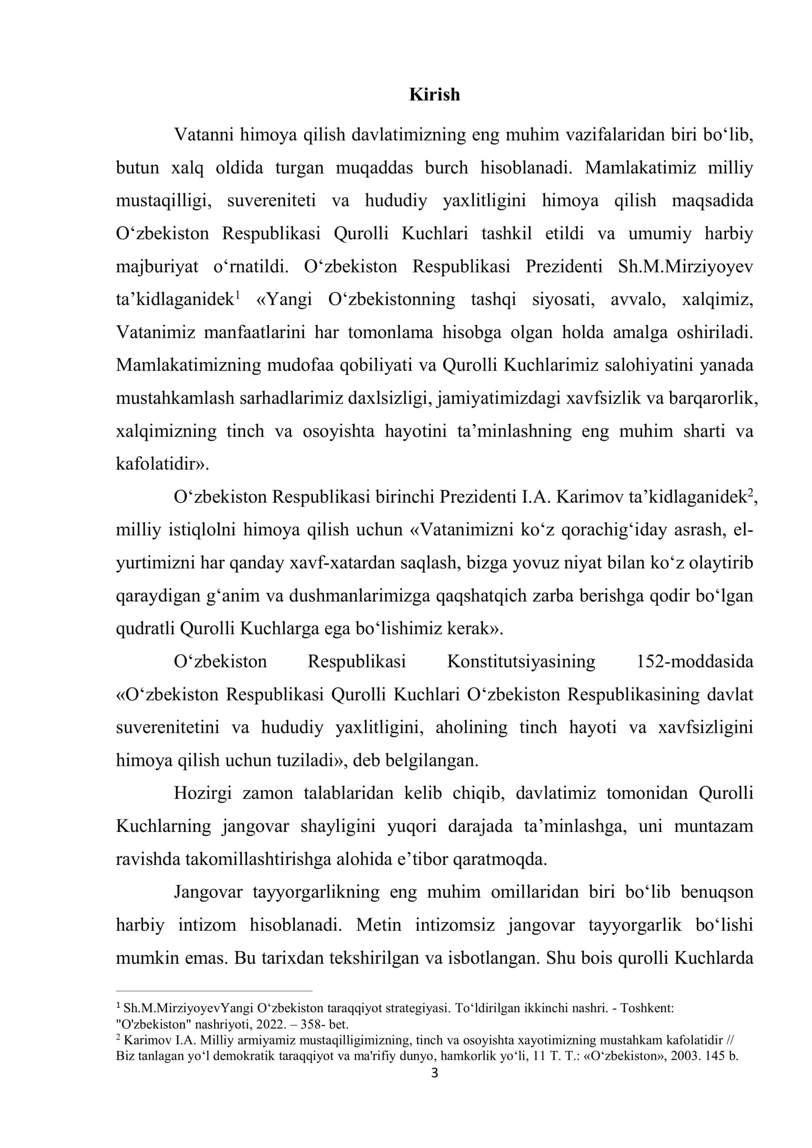 Harbiy xizmatni o‘tash tartibiga qarshi jinoyatlar 2
