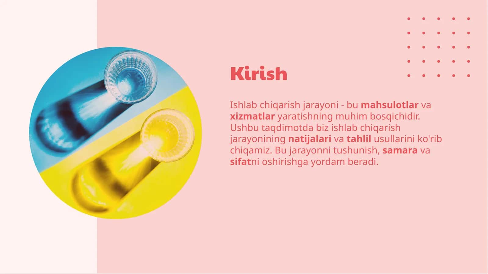 Ishlab Chiqarish Jarayoni 2