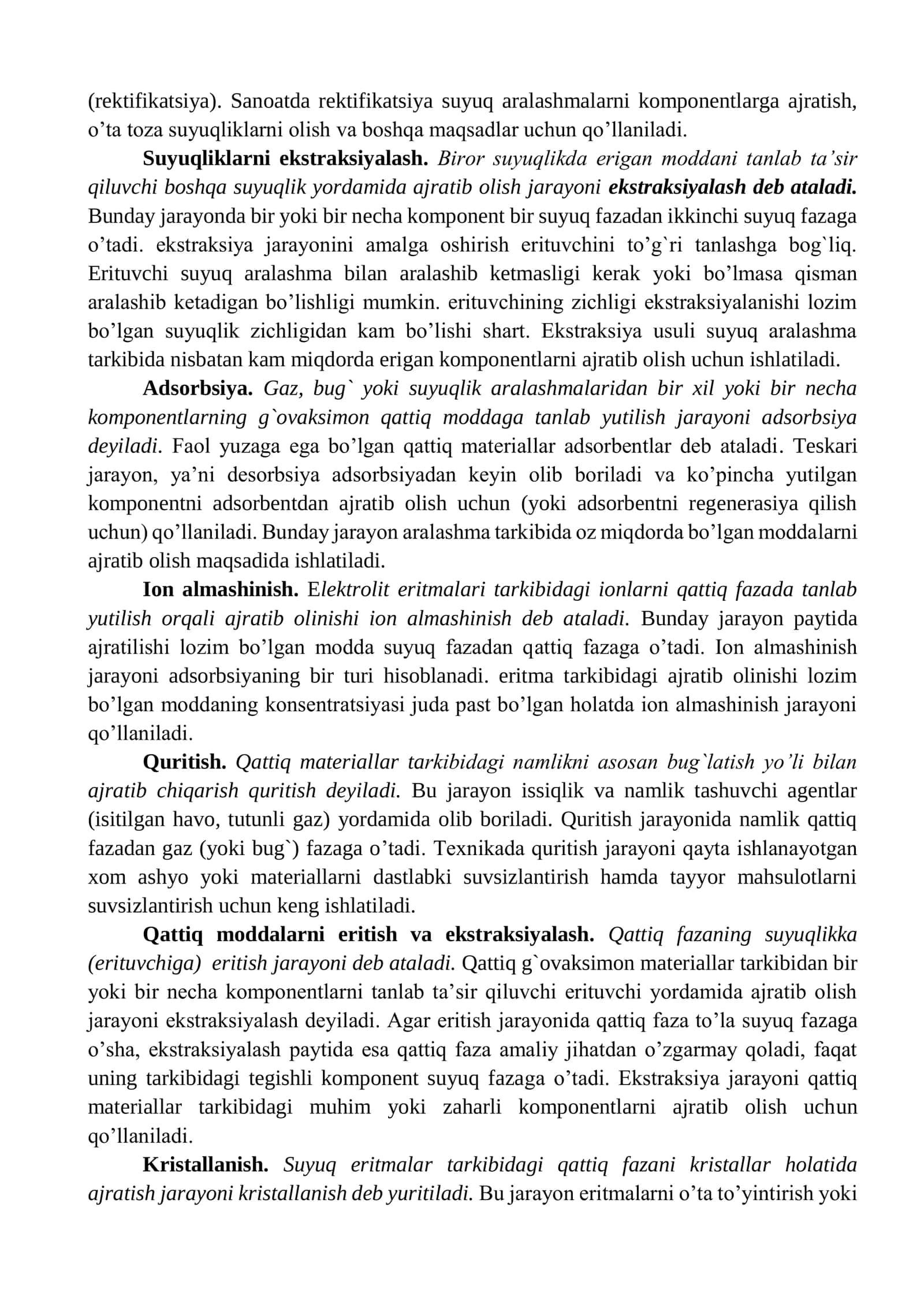 MODDA ALMASHINISH JARAYONLARI VA QURILMALARI 2