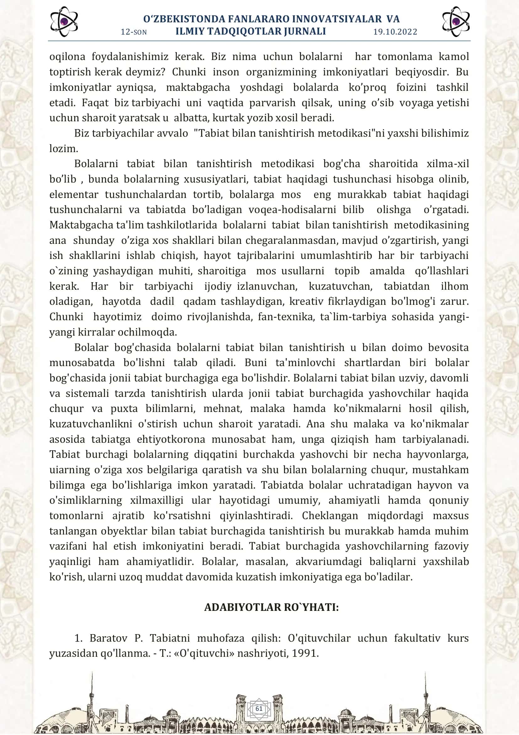 MAKTABGACHA YOSHDAGI BOLALARNI TABIAT BILAN TANISHTIRISHNING AHAMIYATI 2