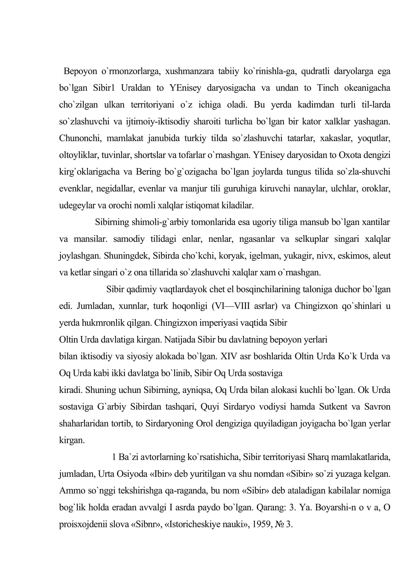 XVI asr o`rtalarida Rossiya-O`rta Osiyo munosabatlarining o`rnatilishi 2