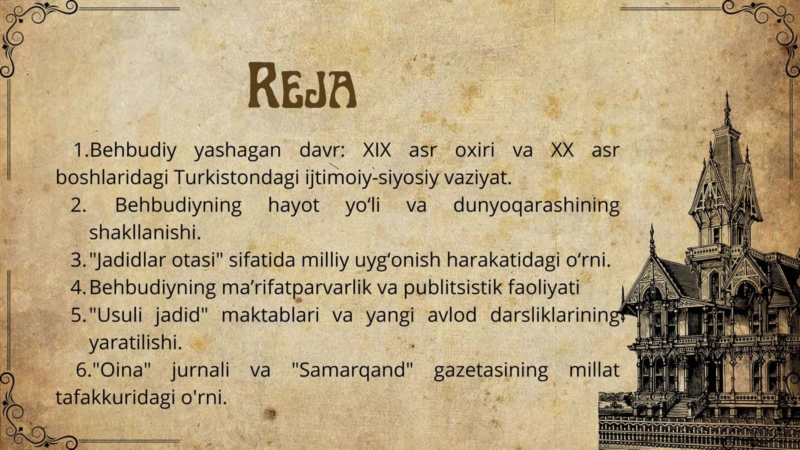M.Behbudiyning “Yoshlarga murojaat” va “Muhtaram yoshlargamurojaat” 2