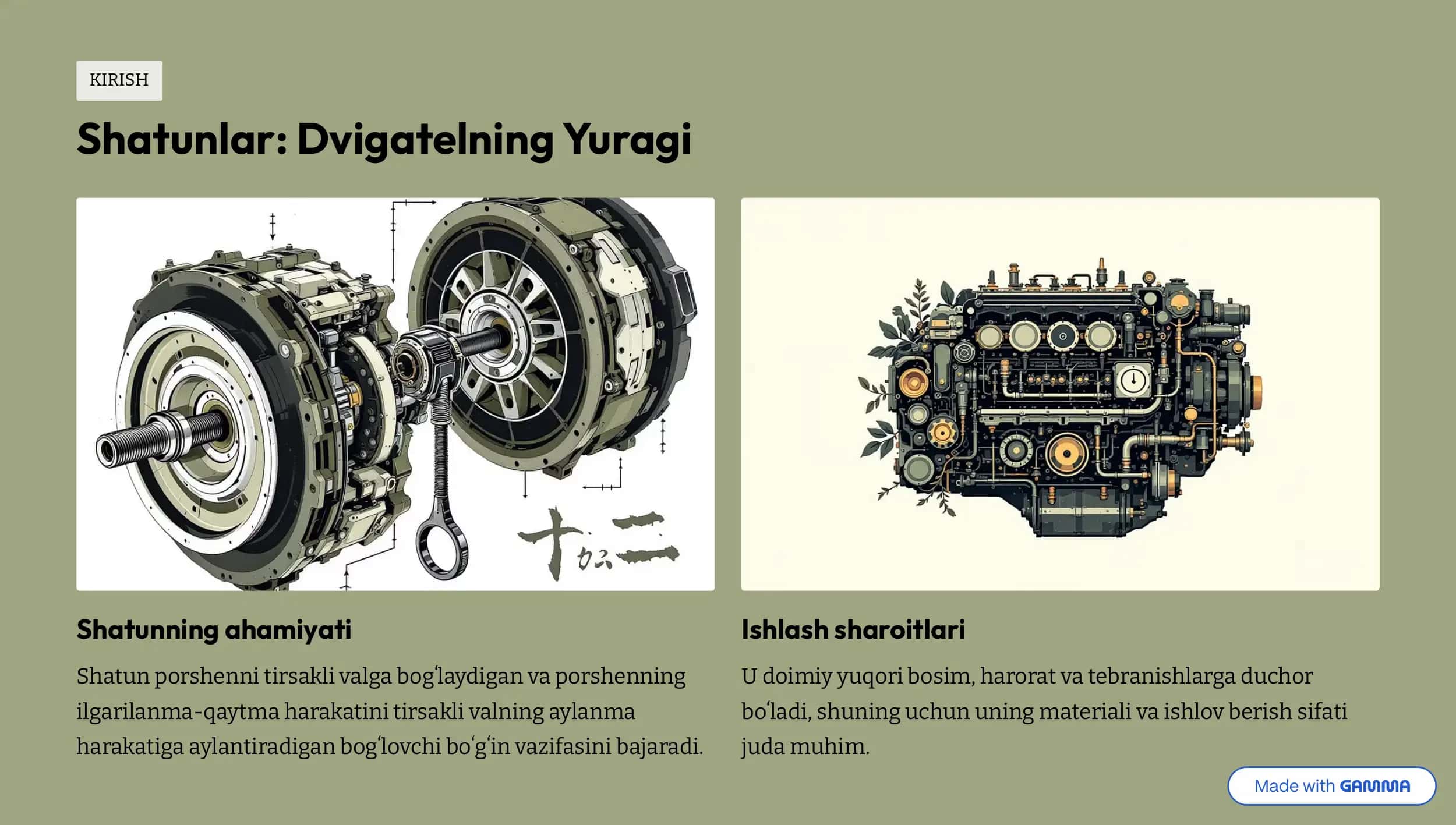 Shatunlarga mexanik ishlov berish texnologik jarayonlarining bosqichlari 2