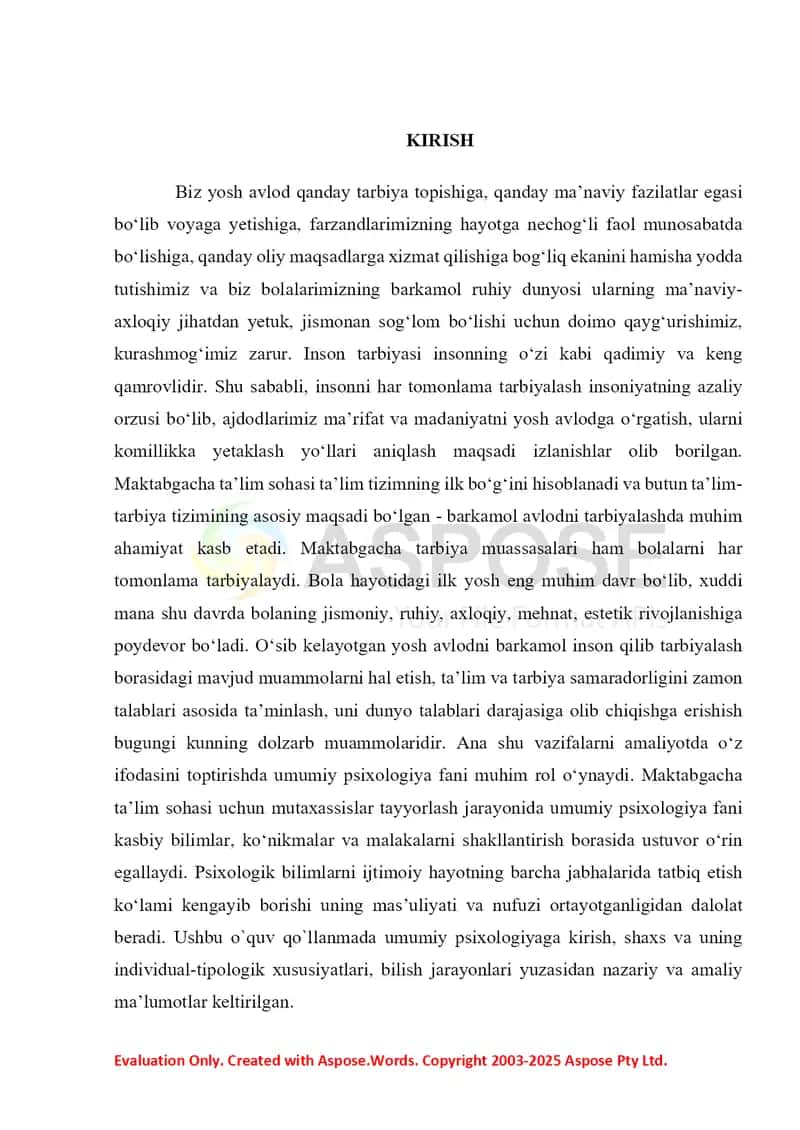 Psixologiyaning boshqa fanlar bilan aloqasi 2