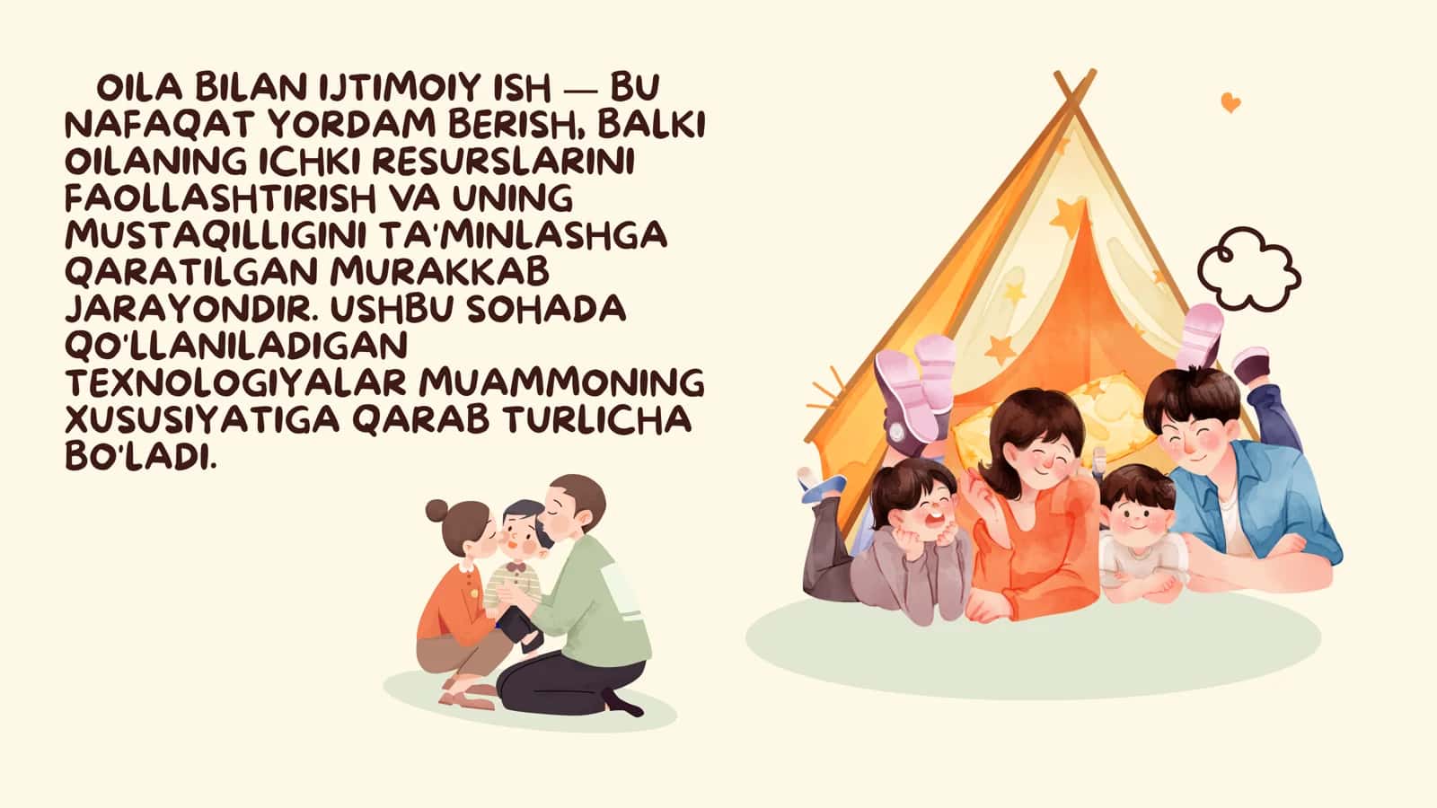 OILA BILAN IJTIMOIY ISH TEXNOLOGIYALARI 2