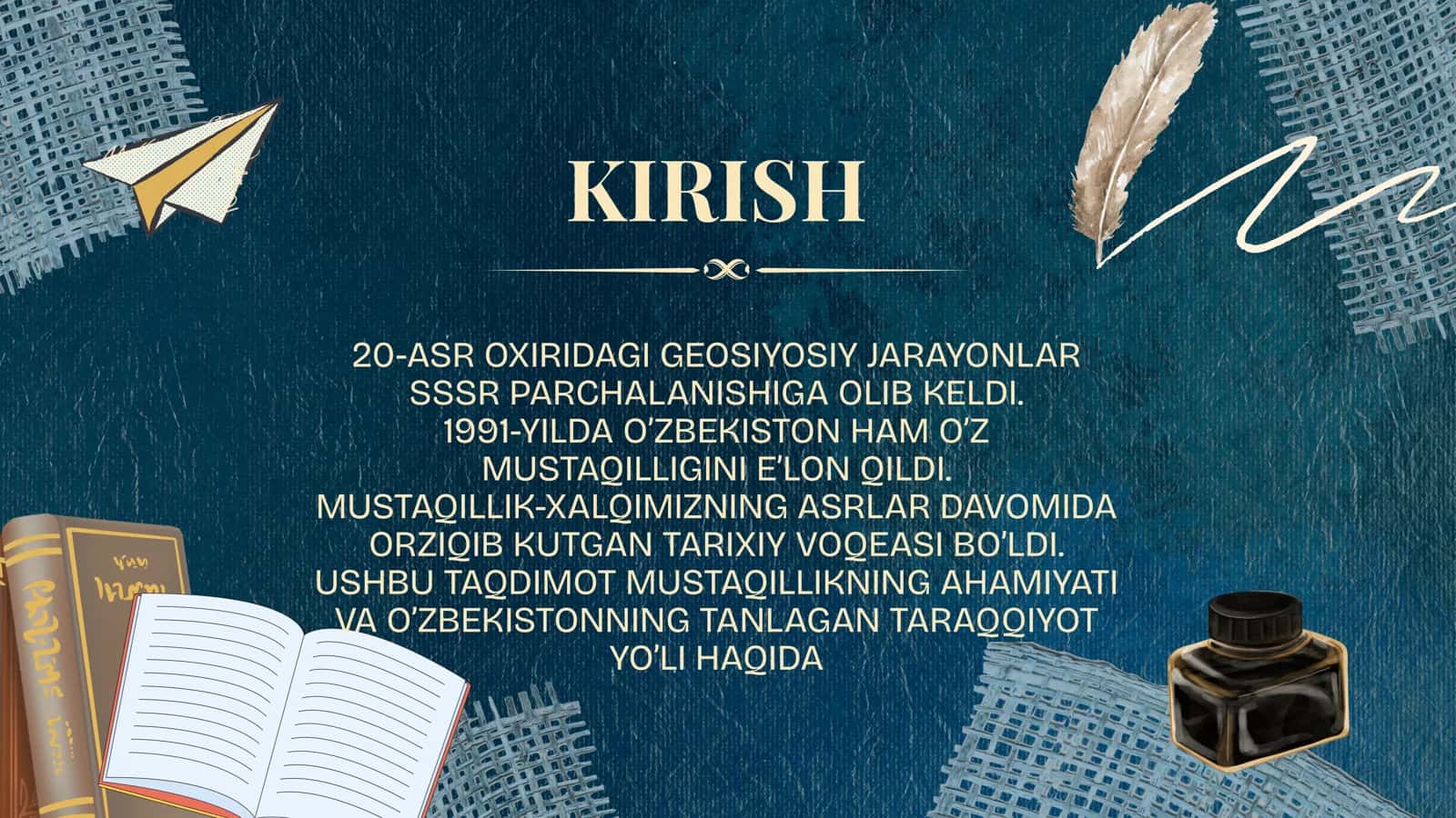 Oʻzbekistonning eng yangi tarixi 2