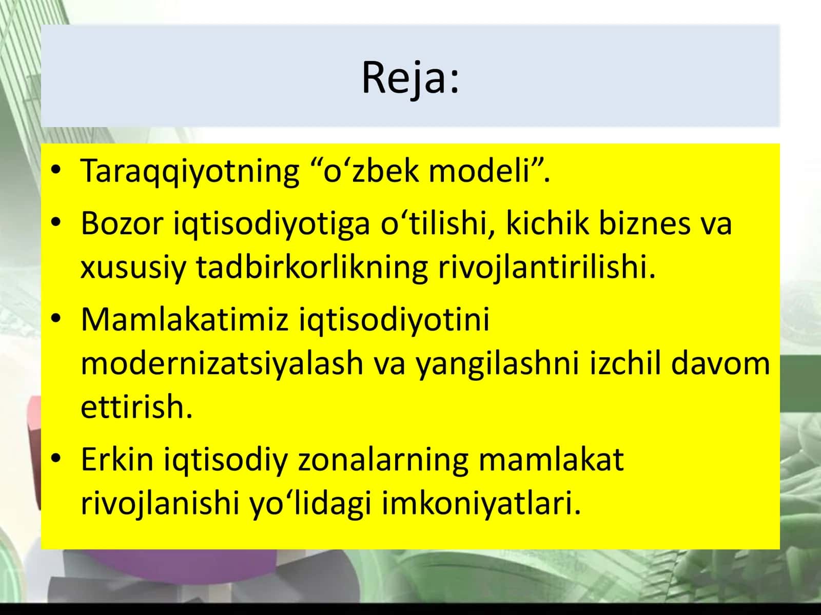 O’ZBEKISTONNING ENG YANGI TARIXI 2