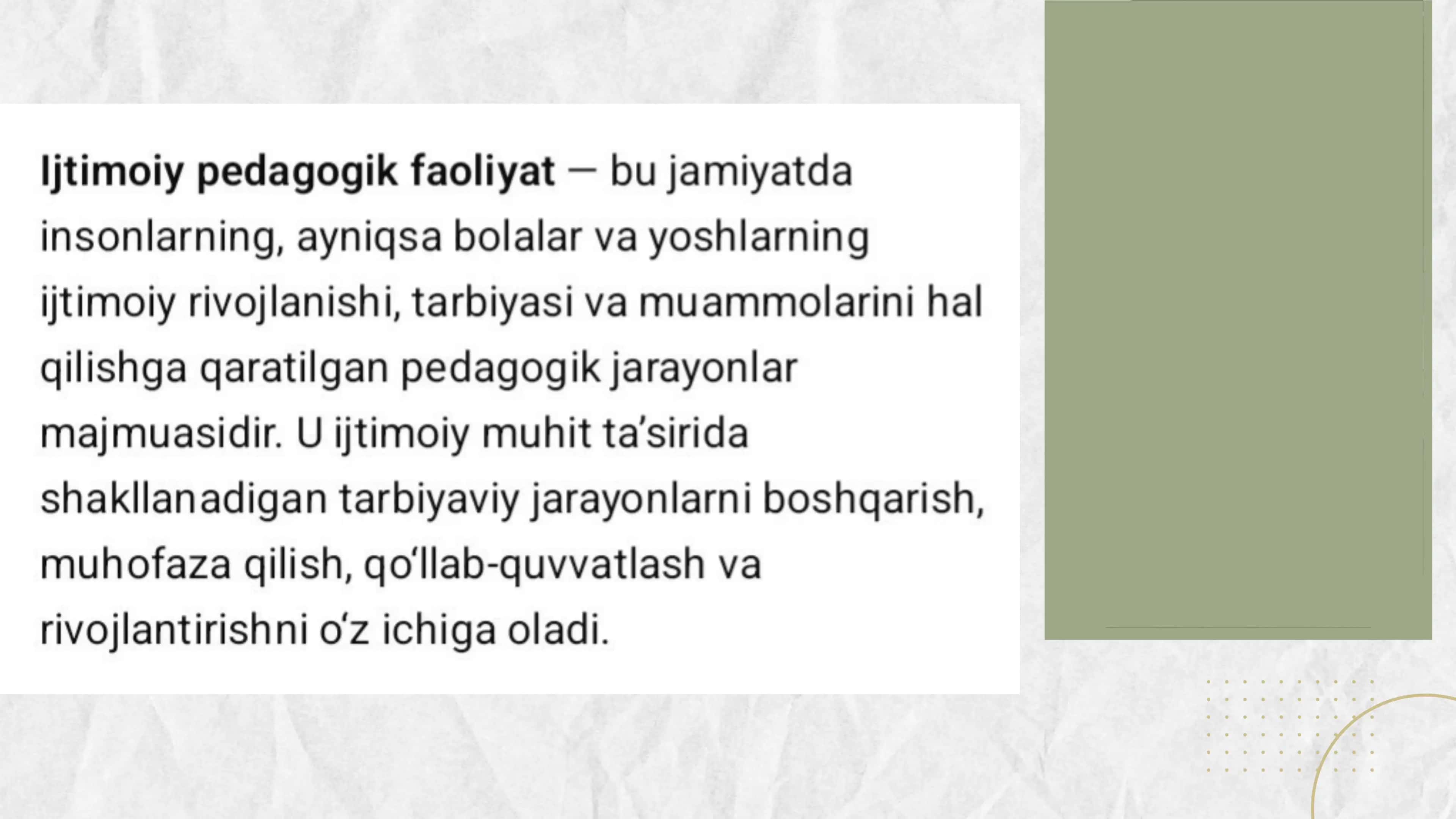 Ijtimoiy-Pedagogik Faoliyat 2