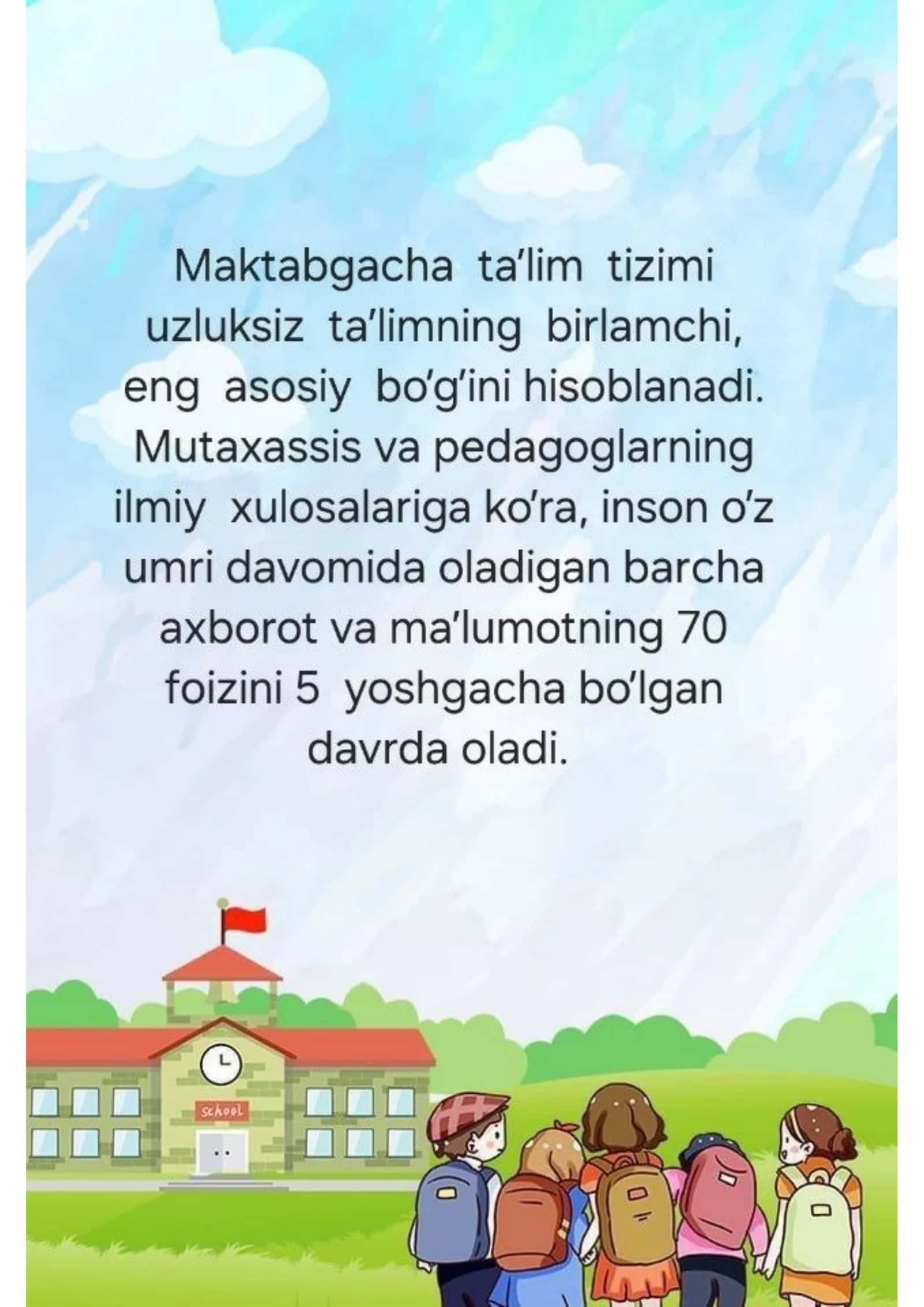 davlat va nodavlat maktabgacha ta’lim tashkilotlari 2