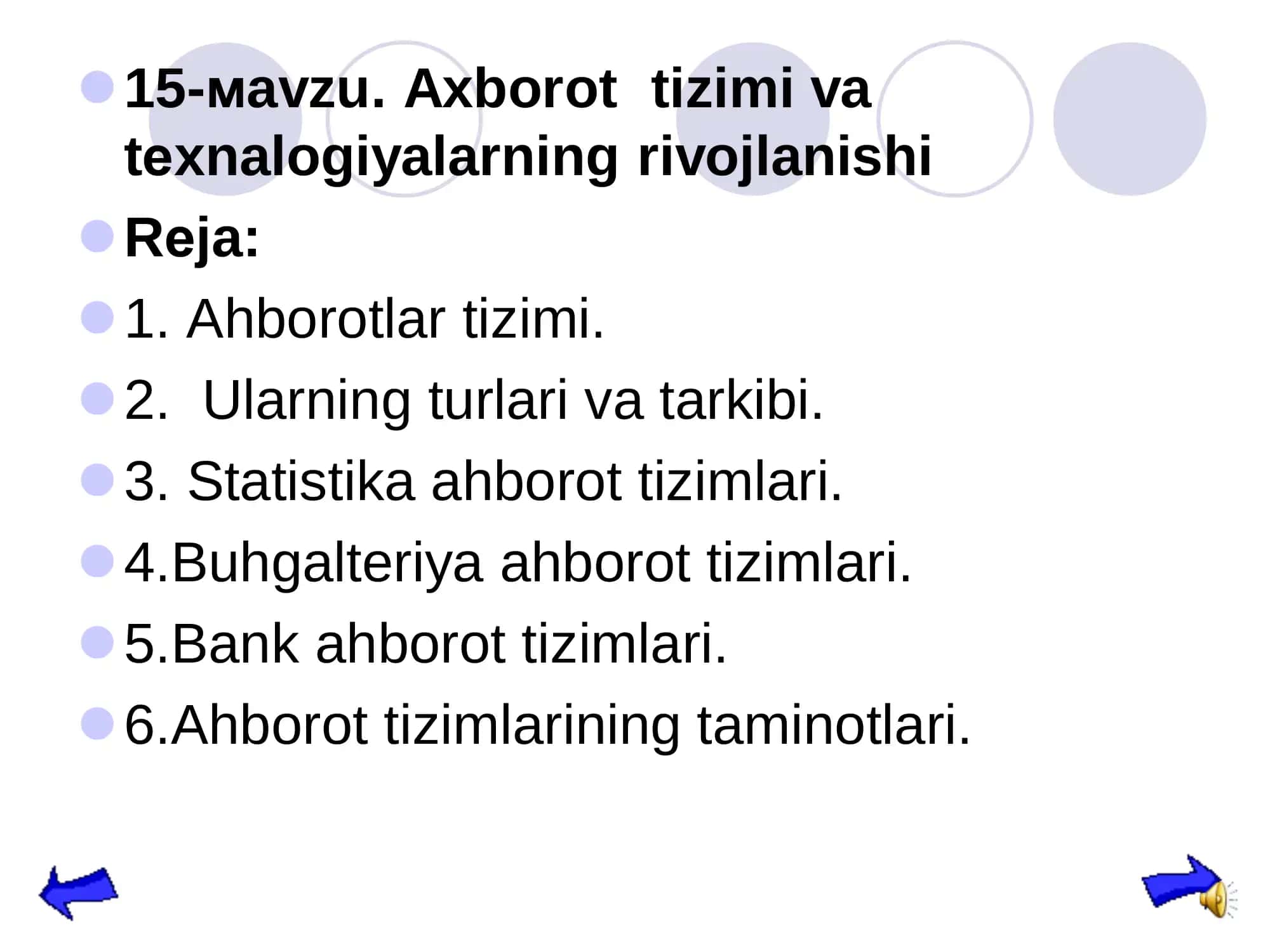 "INFORMATIKA VA AXBOROT TEXNOLOGIYALARI" slaydi 2
