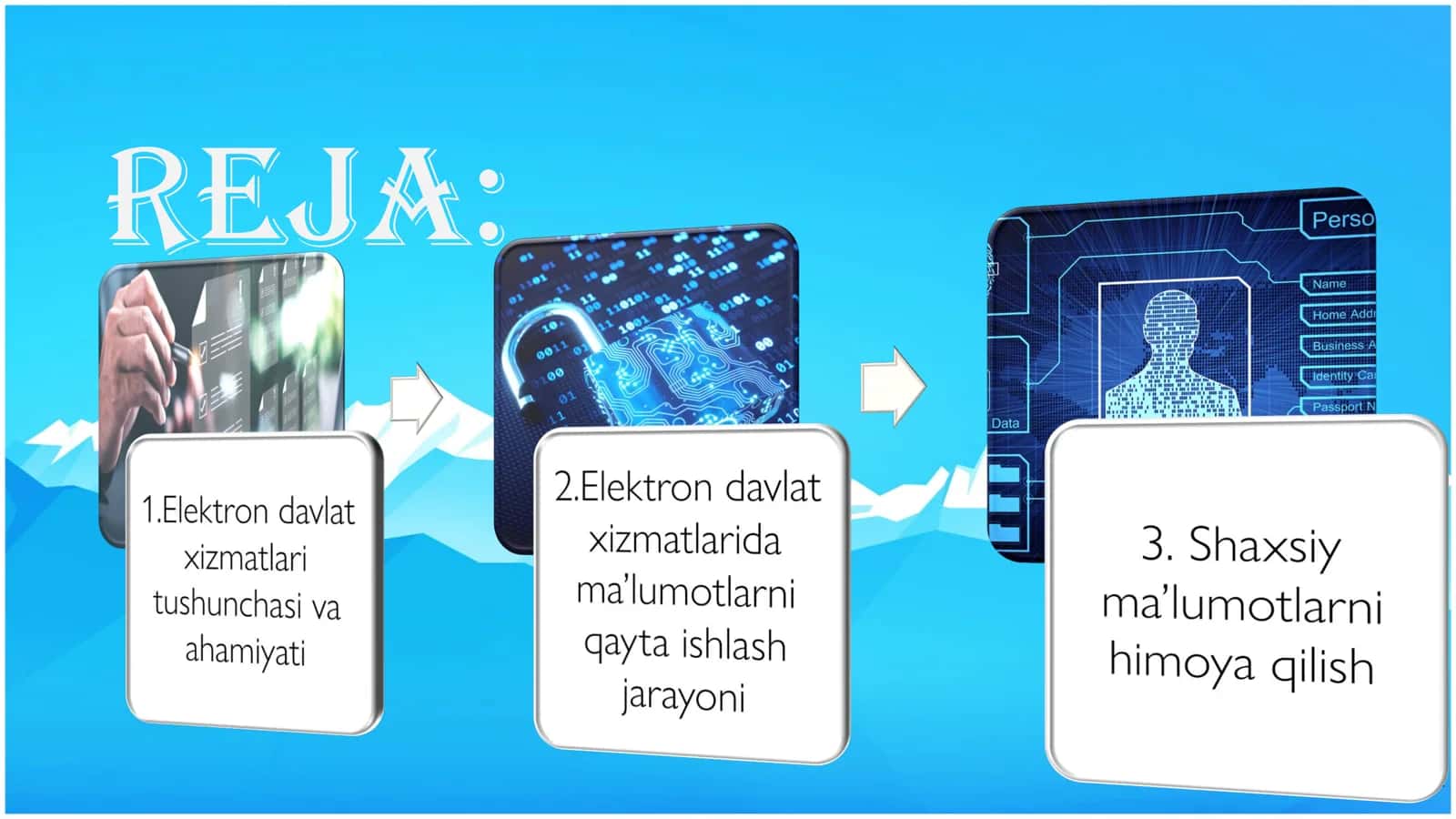 Elektron davlat xizmatlarida shaxsiy ma’lumotlarni qayta ishlash tartibi 2