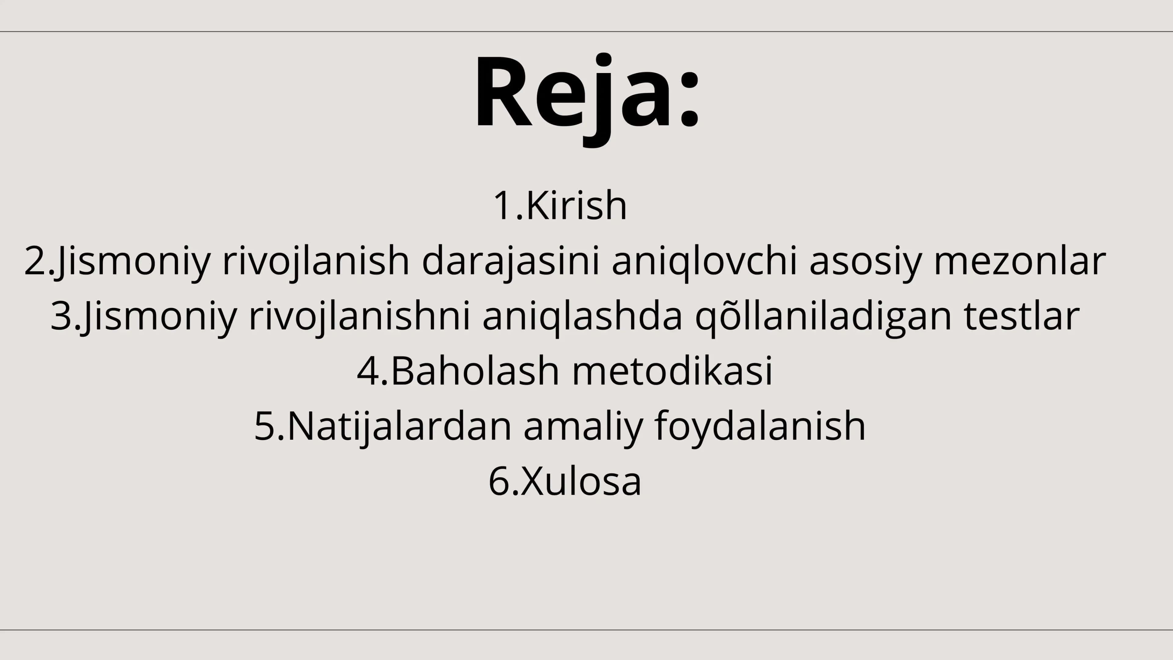 Jismoniy rivojlanish 2