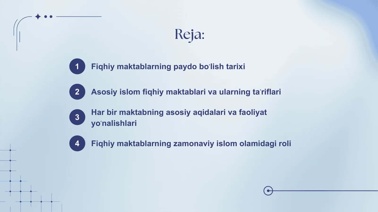 Islom dinida fiqhiy maktablar 2