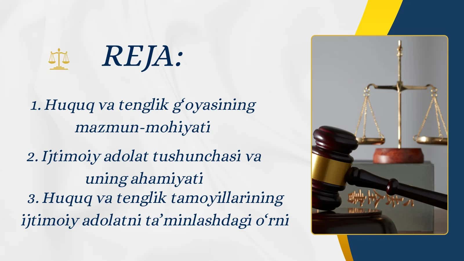 Huquq va Tenglik G‘oyasi: Ijtimoiy Adolat Masalasi 2