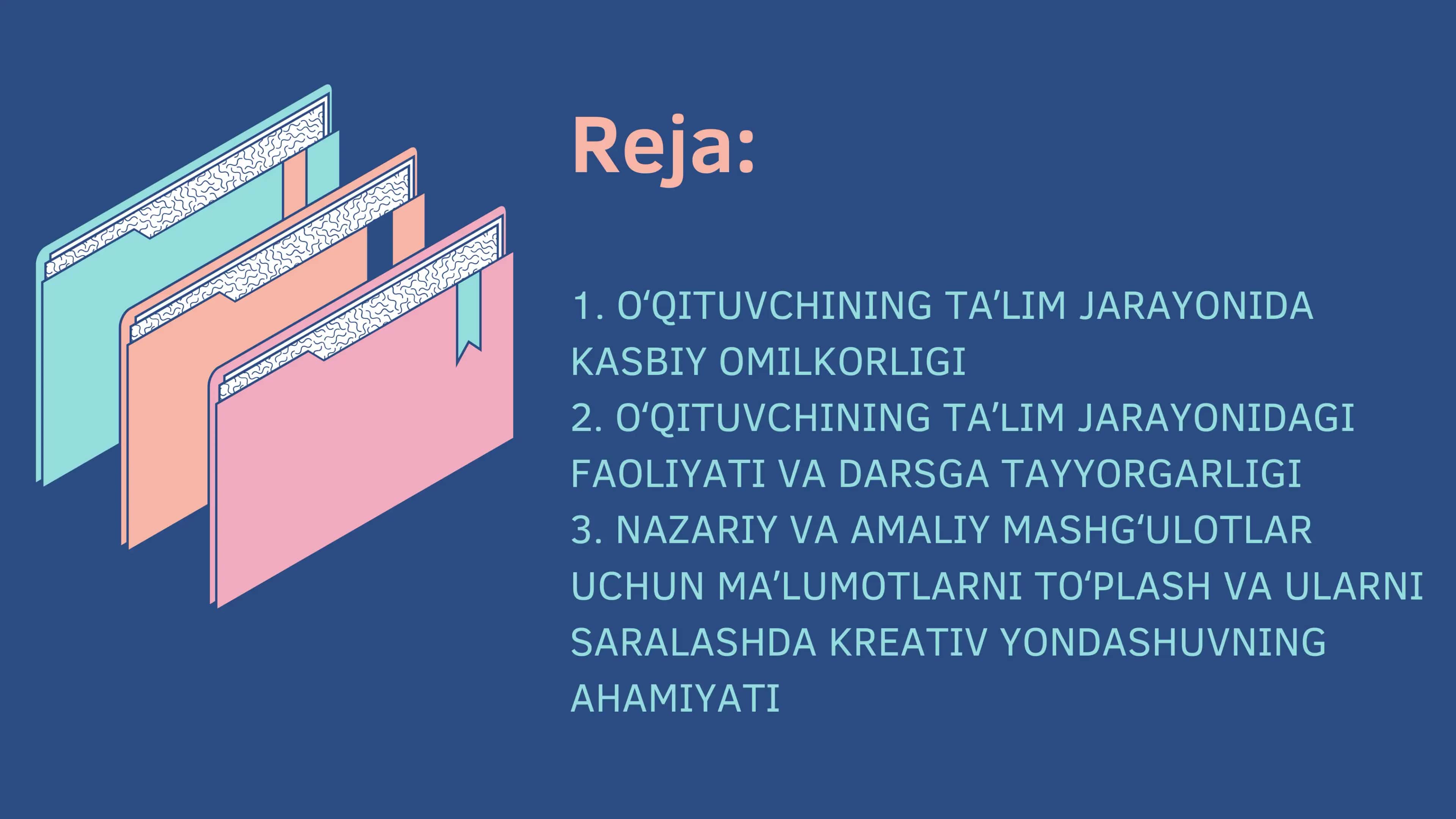 Oʻqituvchi kreativ pedagogik faoliyati 2