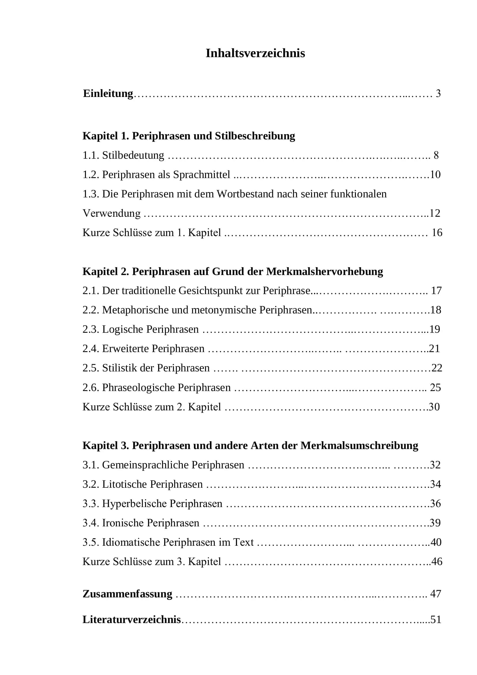 Die Periphrasen im Deutschen 2