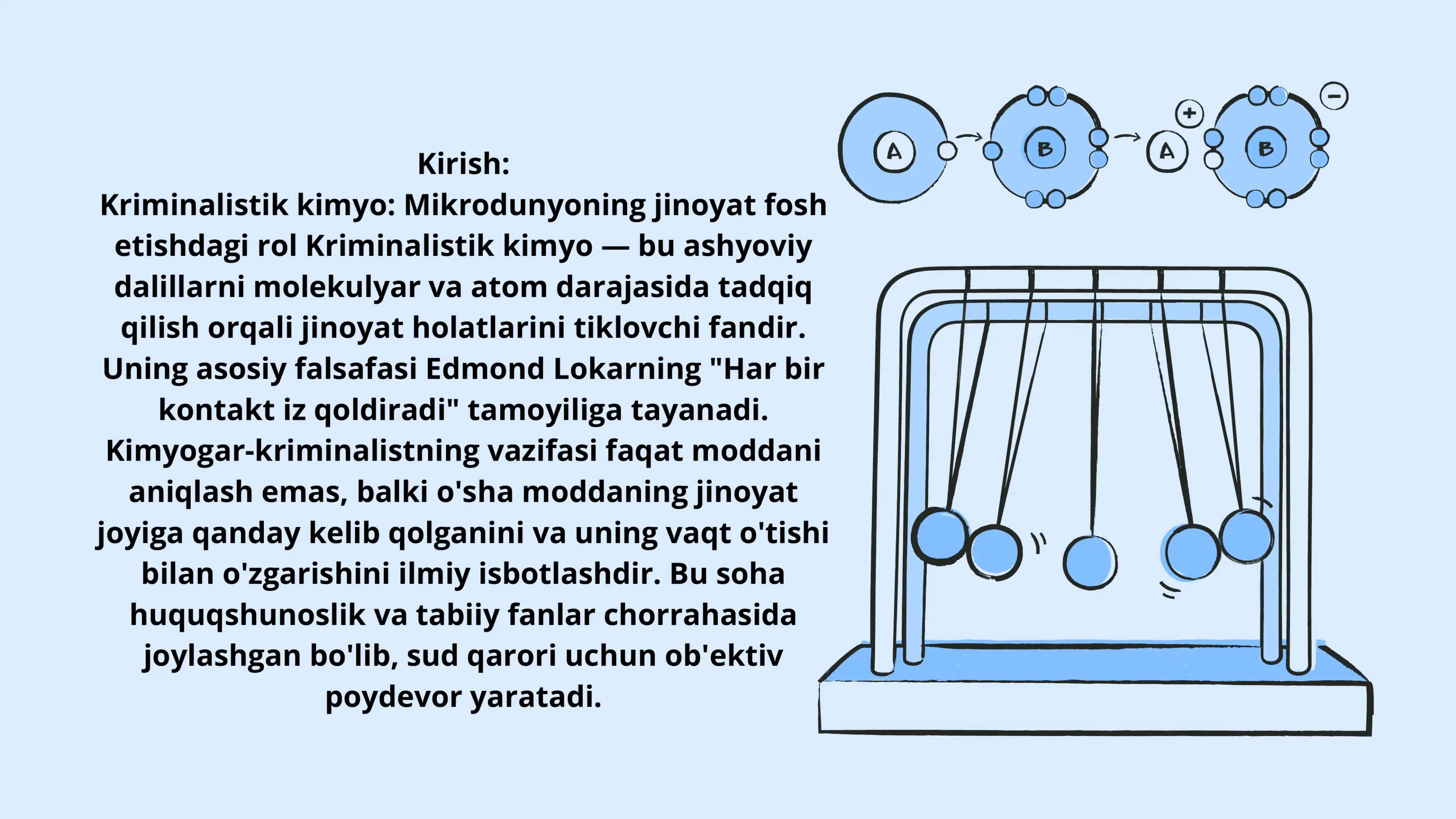 Kriminalistikada kimyoning oʻrni 2