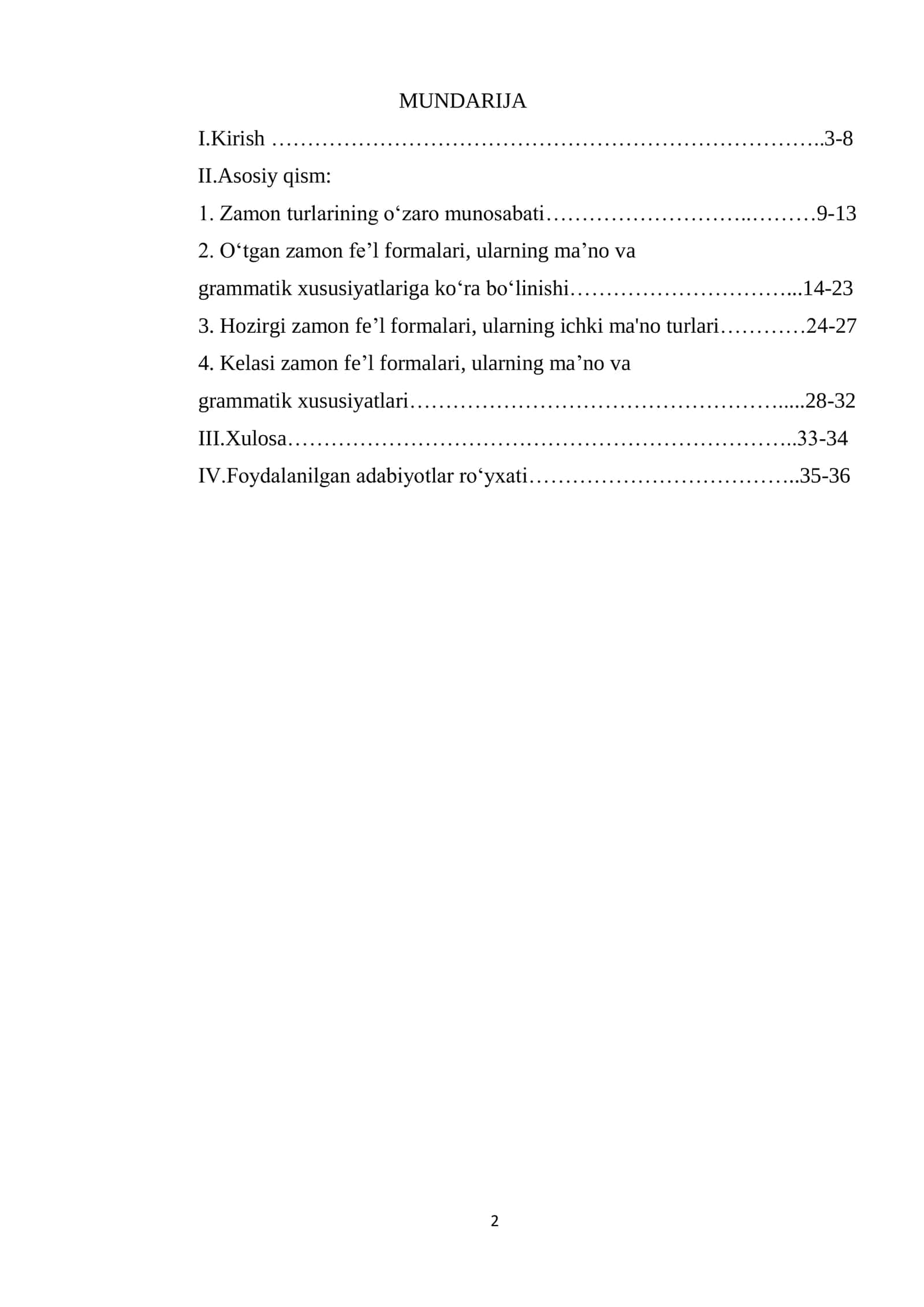 O’zbek tilshunosligida zamon kategoriyasining formal tadqiqi 2