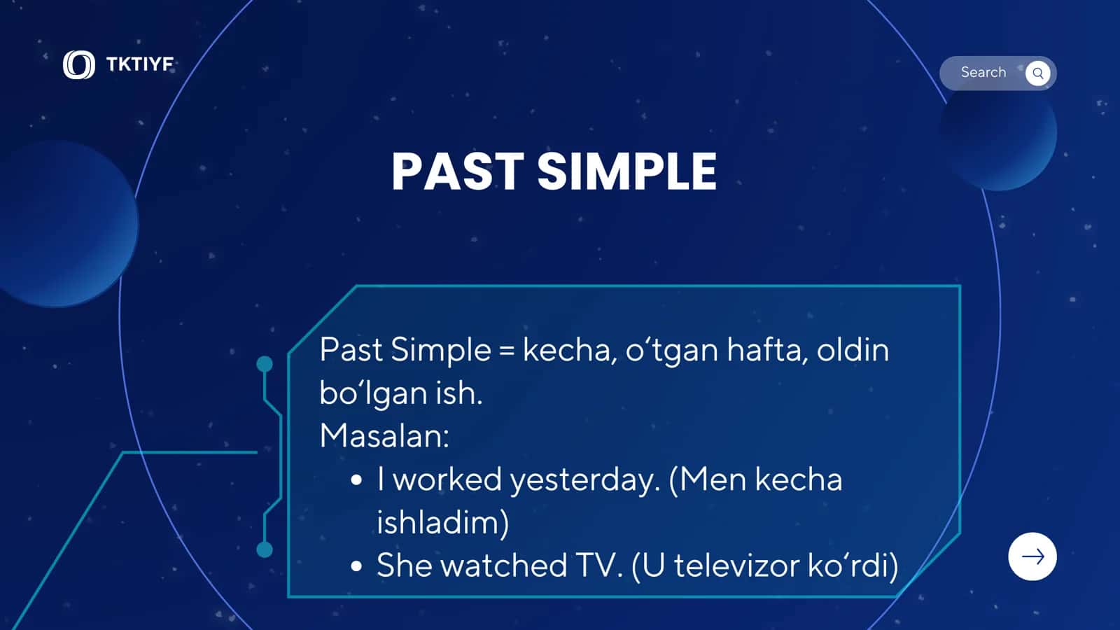 Past simple 2