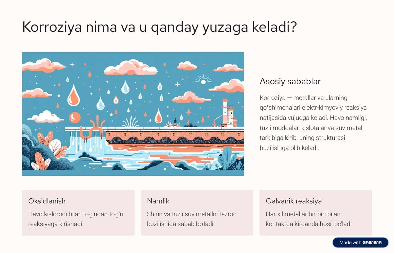 Uyda korroziyani oldini olish 2