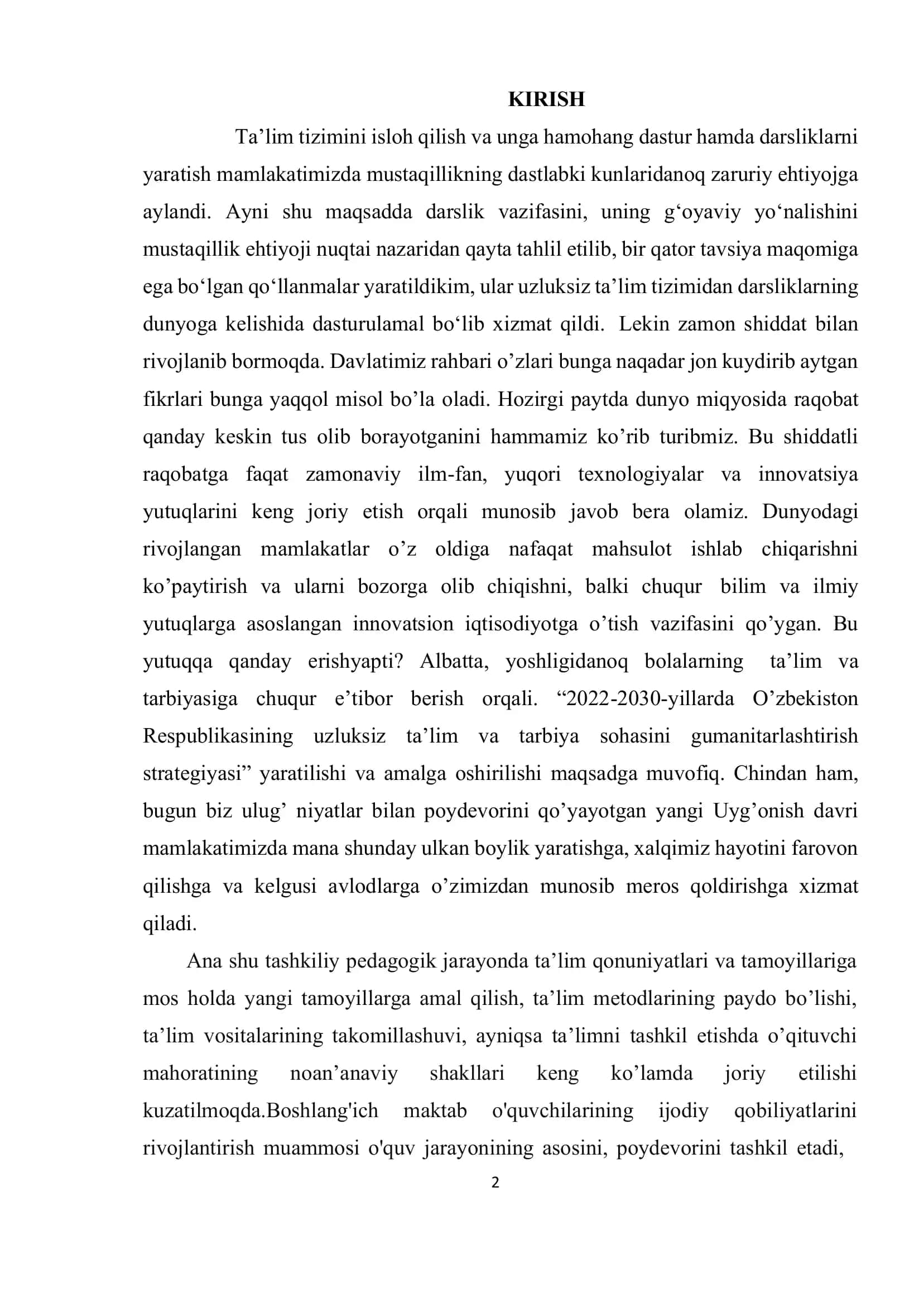 YUZ ICHIDA KOʻPAYTIRISH VA BO`LISHGA O'RGATISH METODIKASI 2
