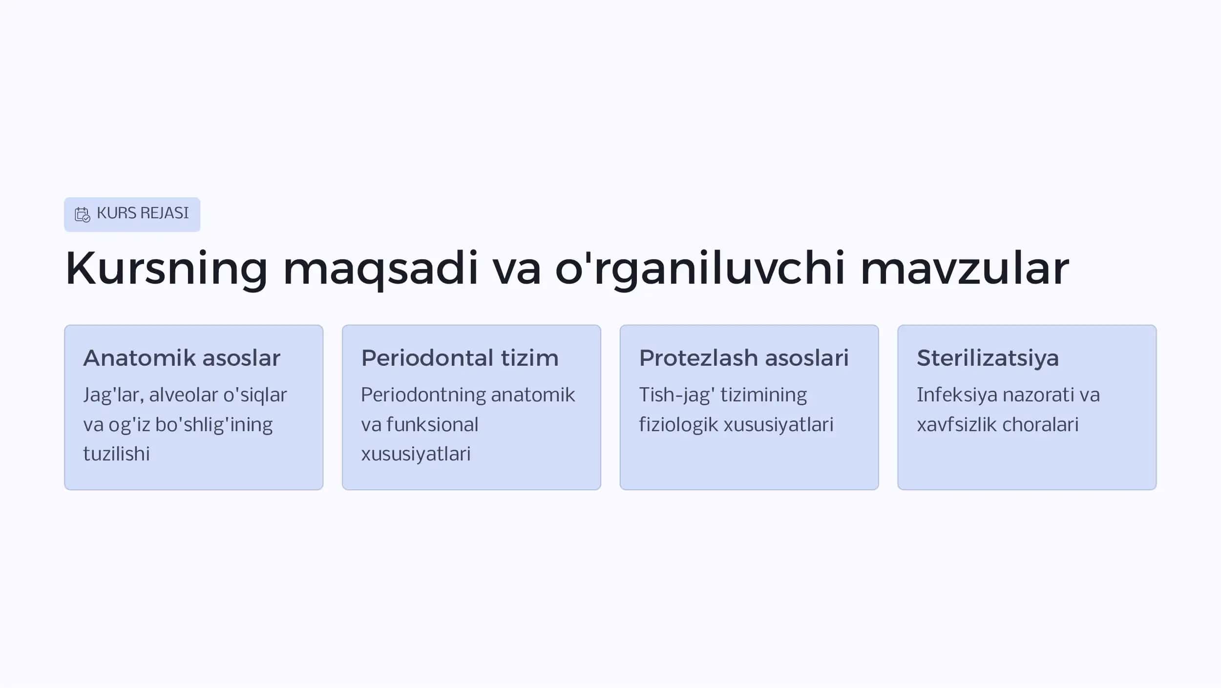 Stomatologik protezlashda anatomiya va sterilizatsiya asoslari 2