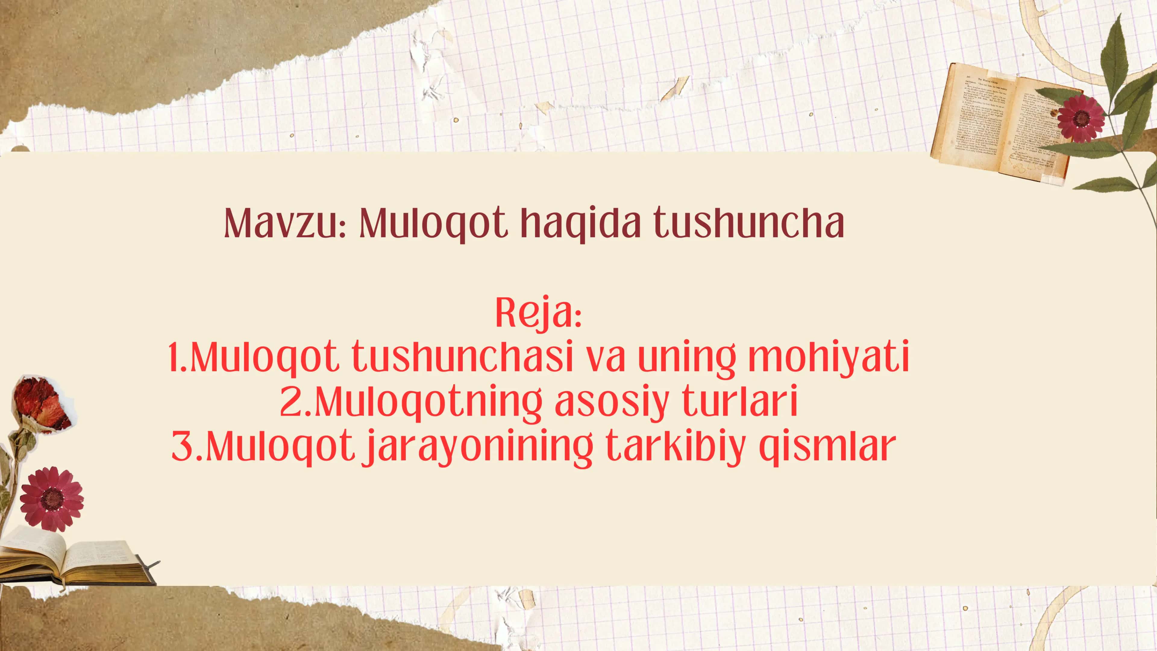 Muloqot haqida tushuncha 2
