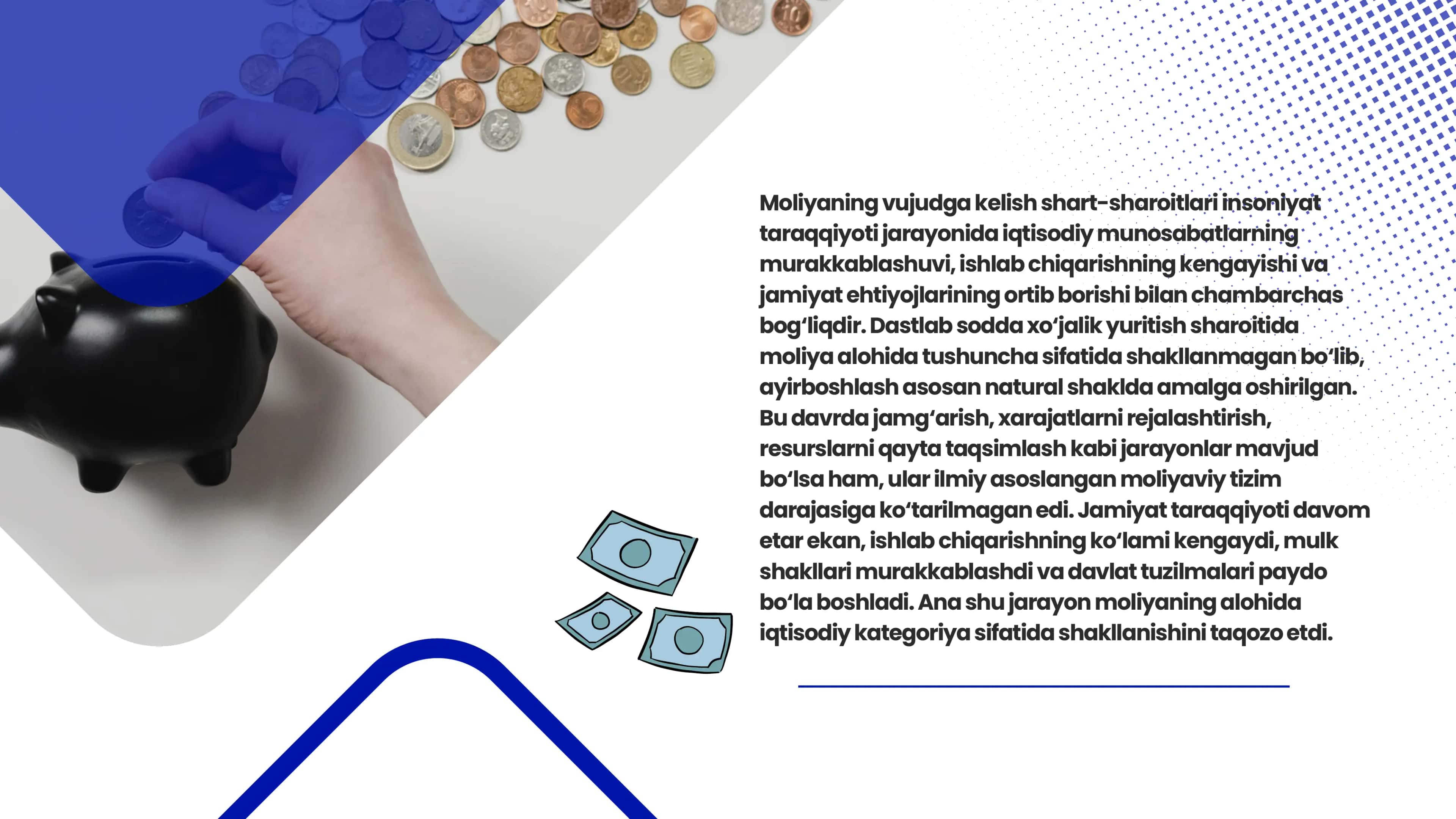 Moliyaning Vujudga Kelish Shart-Sharoitlari 2