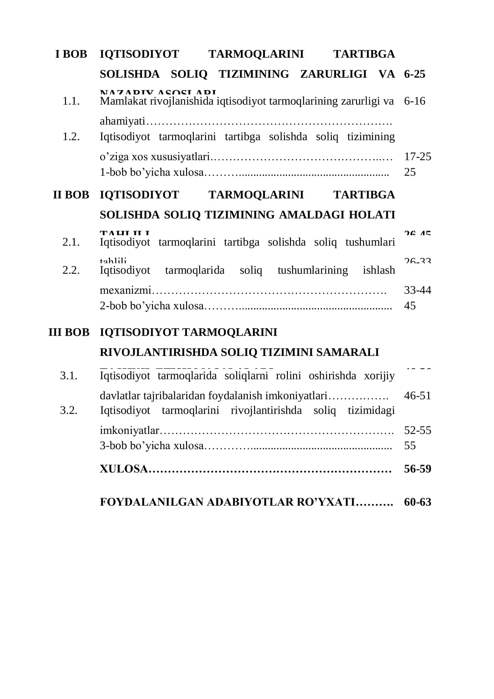 Moliya fakulteti malakaviy ishi 2