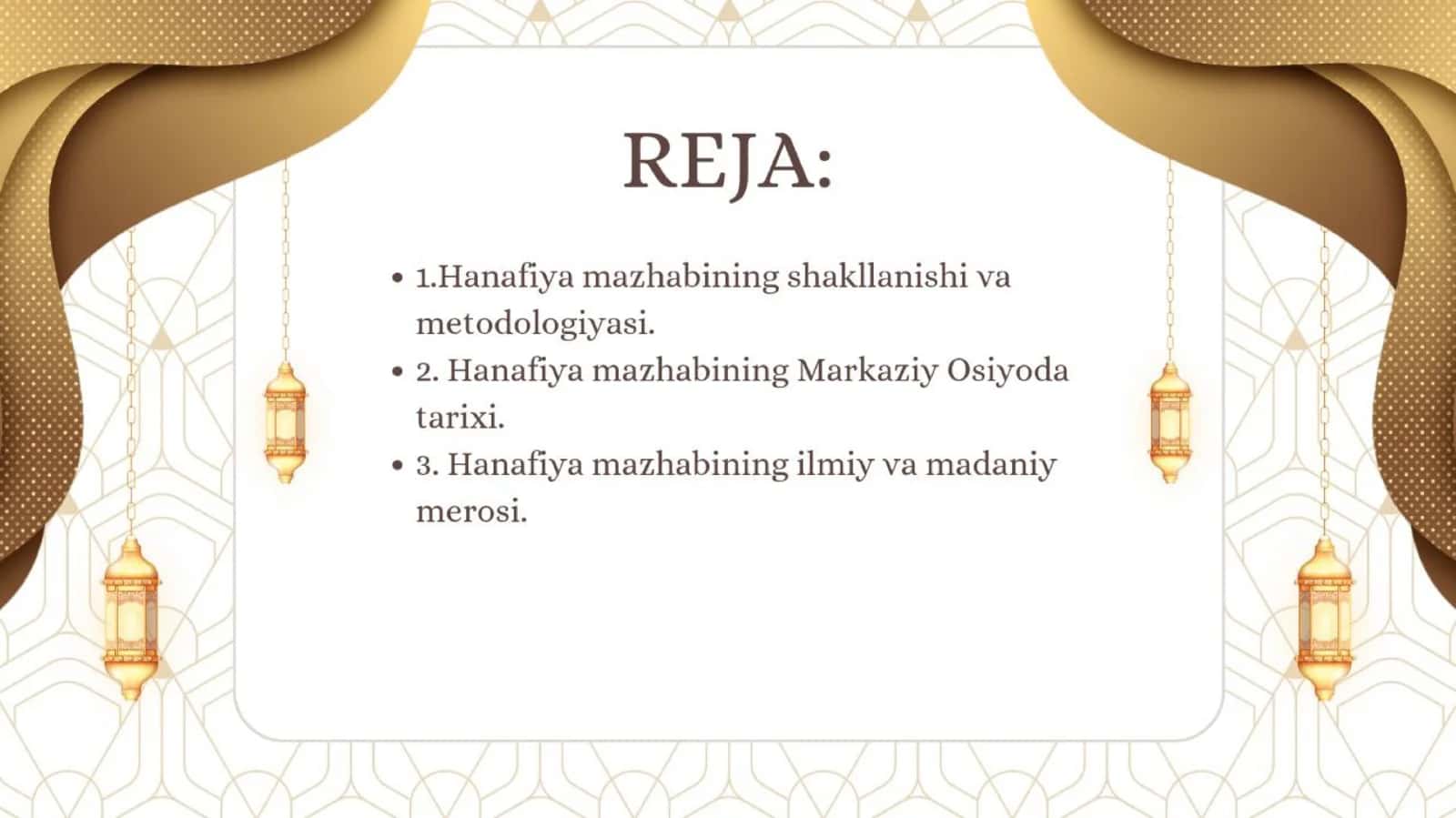 Markaziy Osiyo tarixida hanafiya mazhabining oʻrni 2