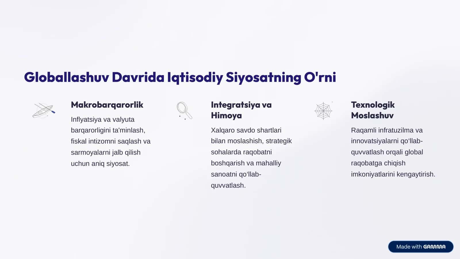Davlatning Iqtisodiy Yo'li: Barqaror Rivojlanish Strategiyalari 2