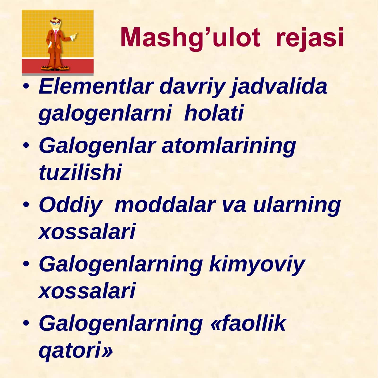 Galogenlar Tuzilishi 2