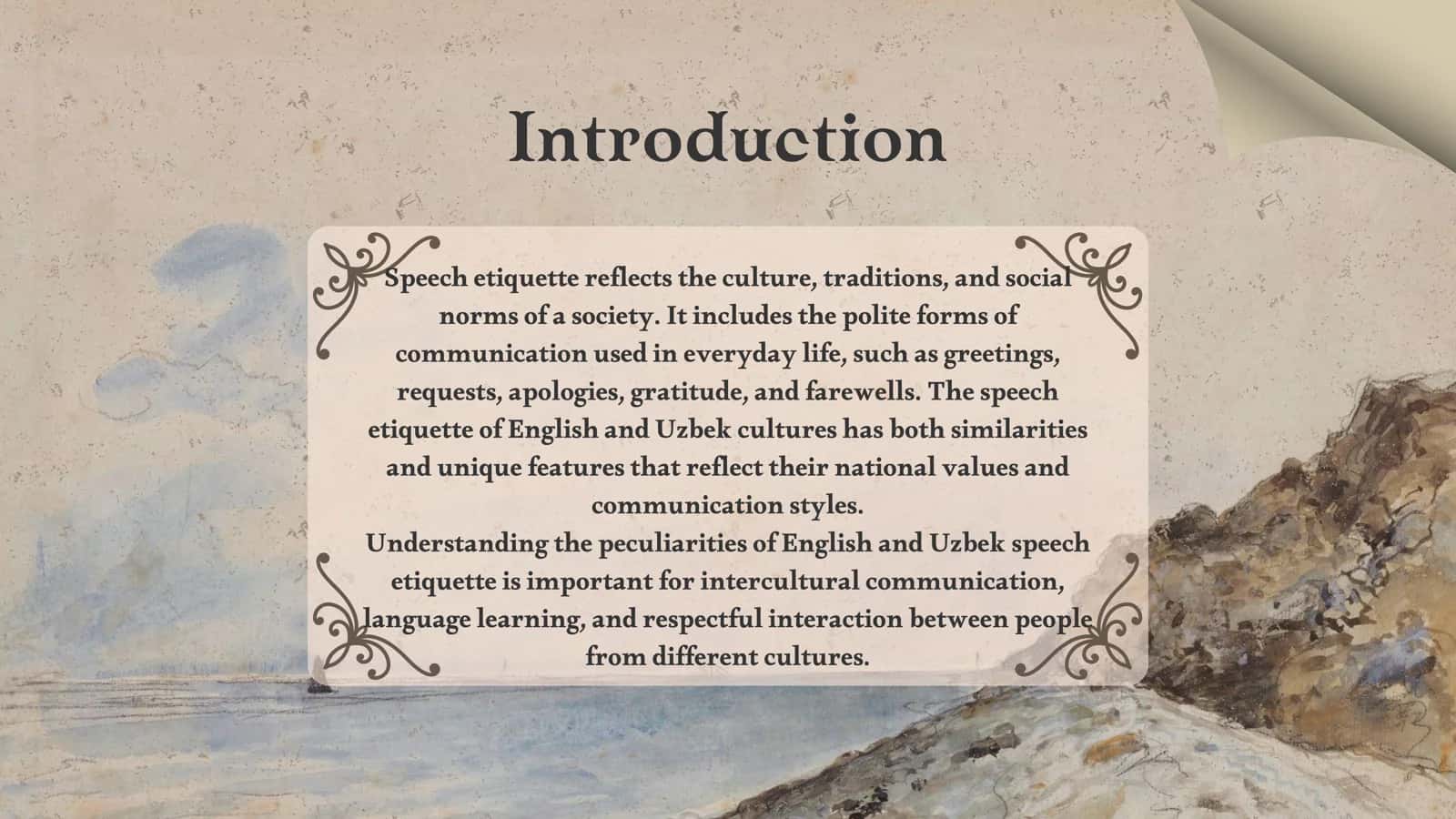 Peculiarities of the English and Uzbek Speech Etiquette 2