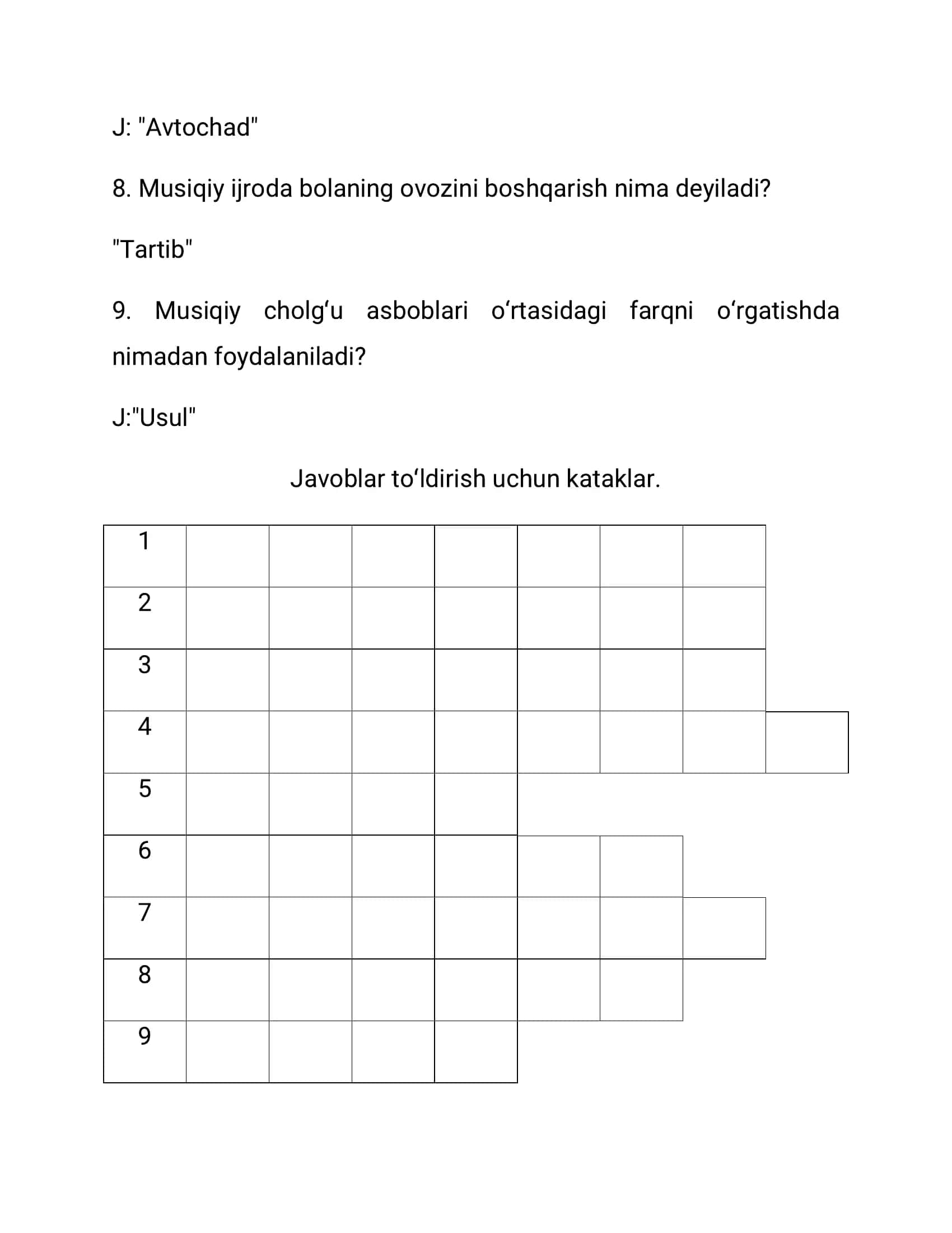 Maktabgacha kichik yoshdagi bolalarning musiqiy faoliyati mazmuni 2