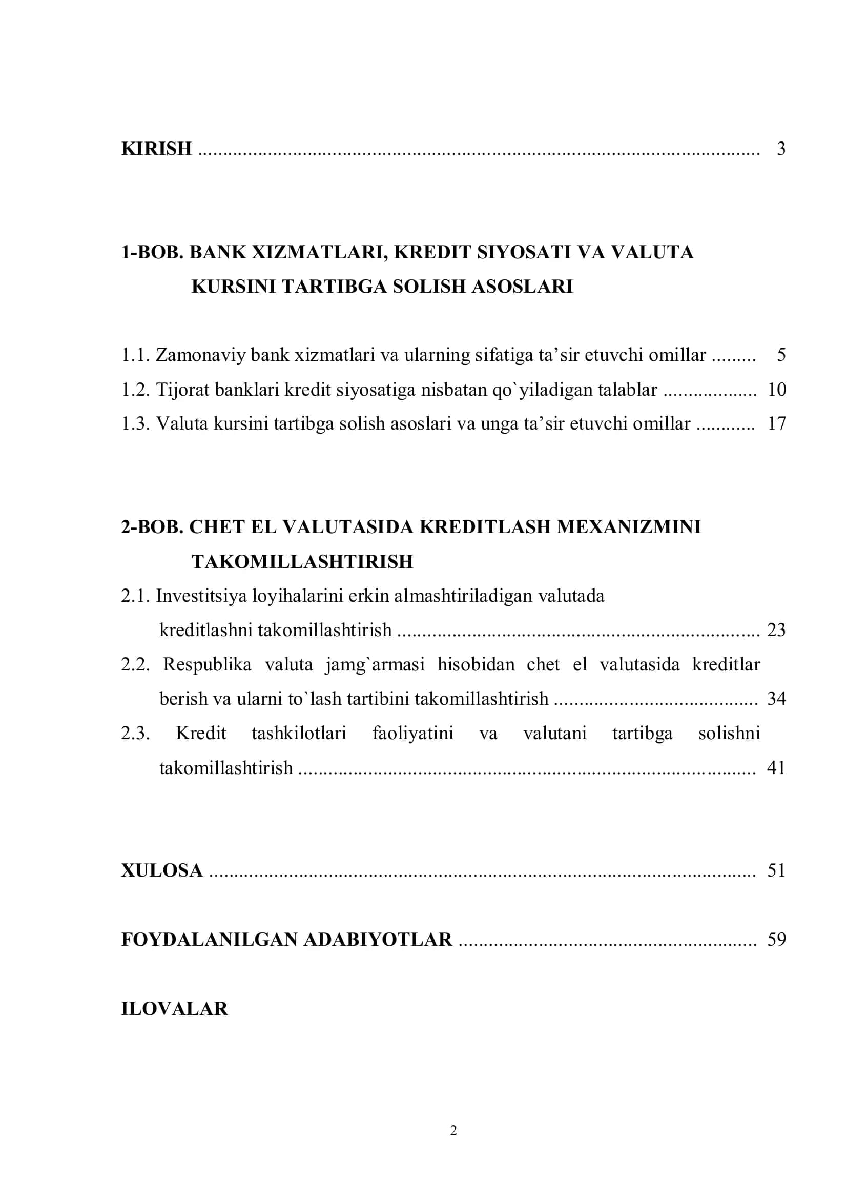 KRЕDIT SIYOSATI VA VALUTA KURSINI TARTIBGA SОLISH ASОSLARI 2
