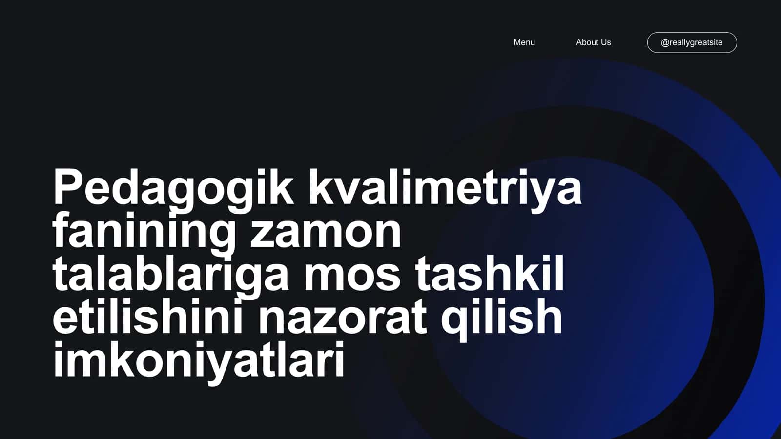 Pedagogik Kvalimetriya 2