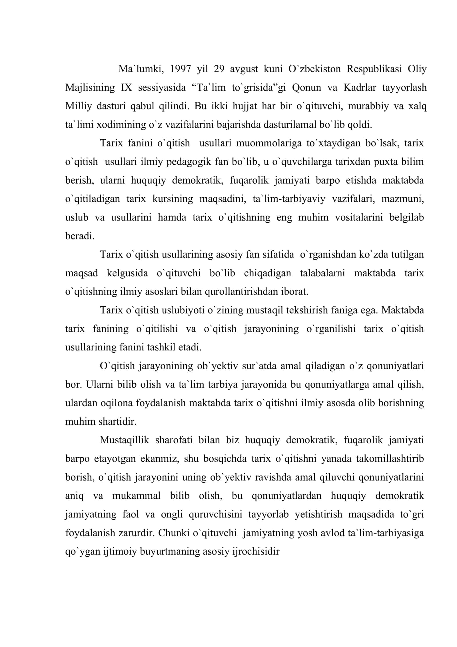 Tarix ta`limining amaliy usuli 2