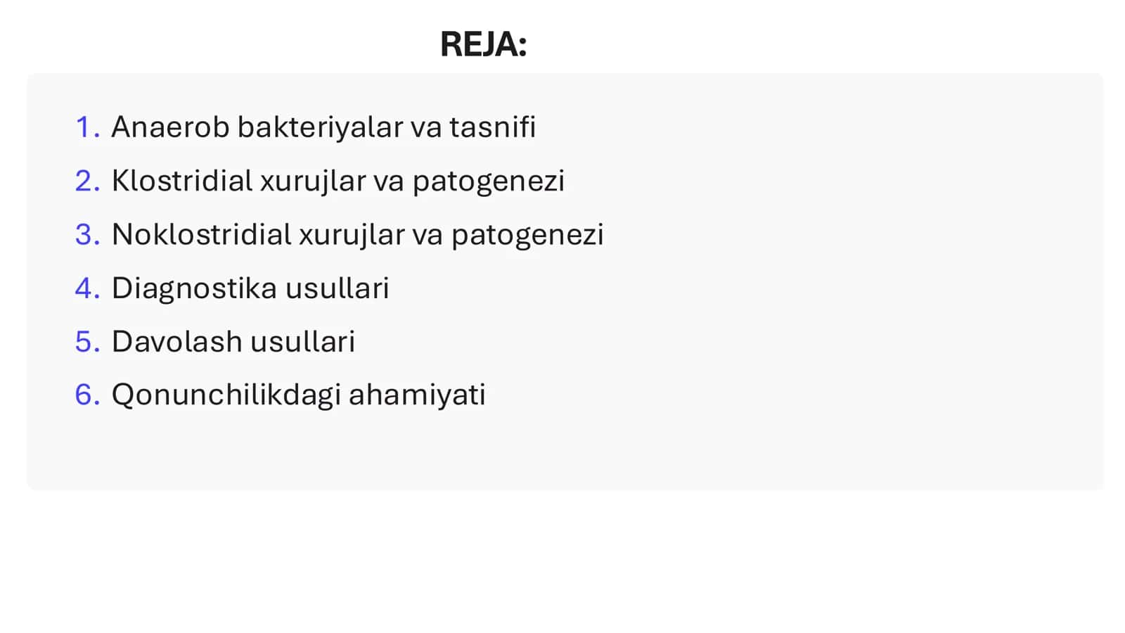 Klostridial va Noklostridial Xurujlar va Qonunchilikdagi Ahamiyati 2