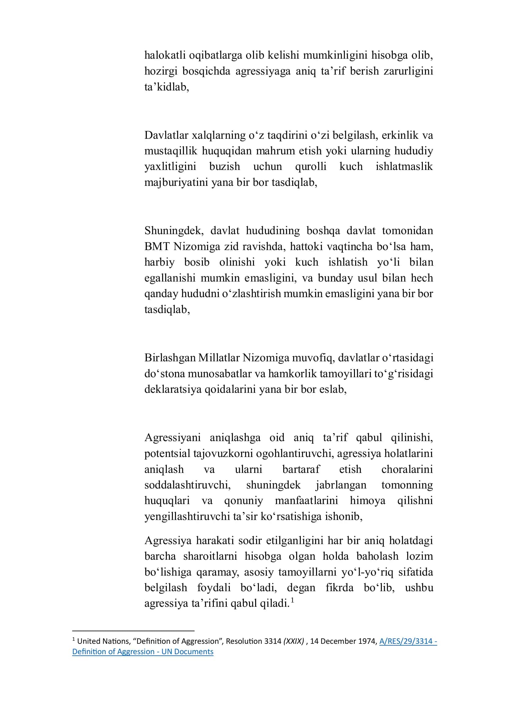 Agressiya jinoyati: uning ta'rifi va davlat rahbarlarini javobgarlikka tortishdagi qiyinchiliklar 2