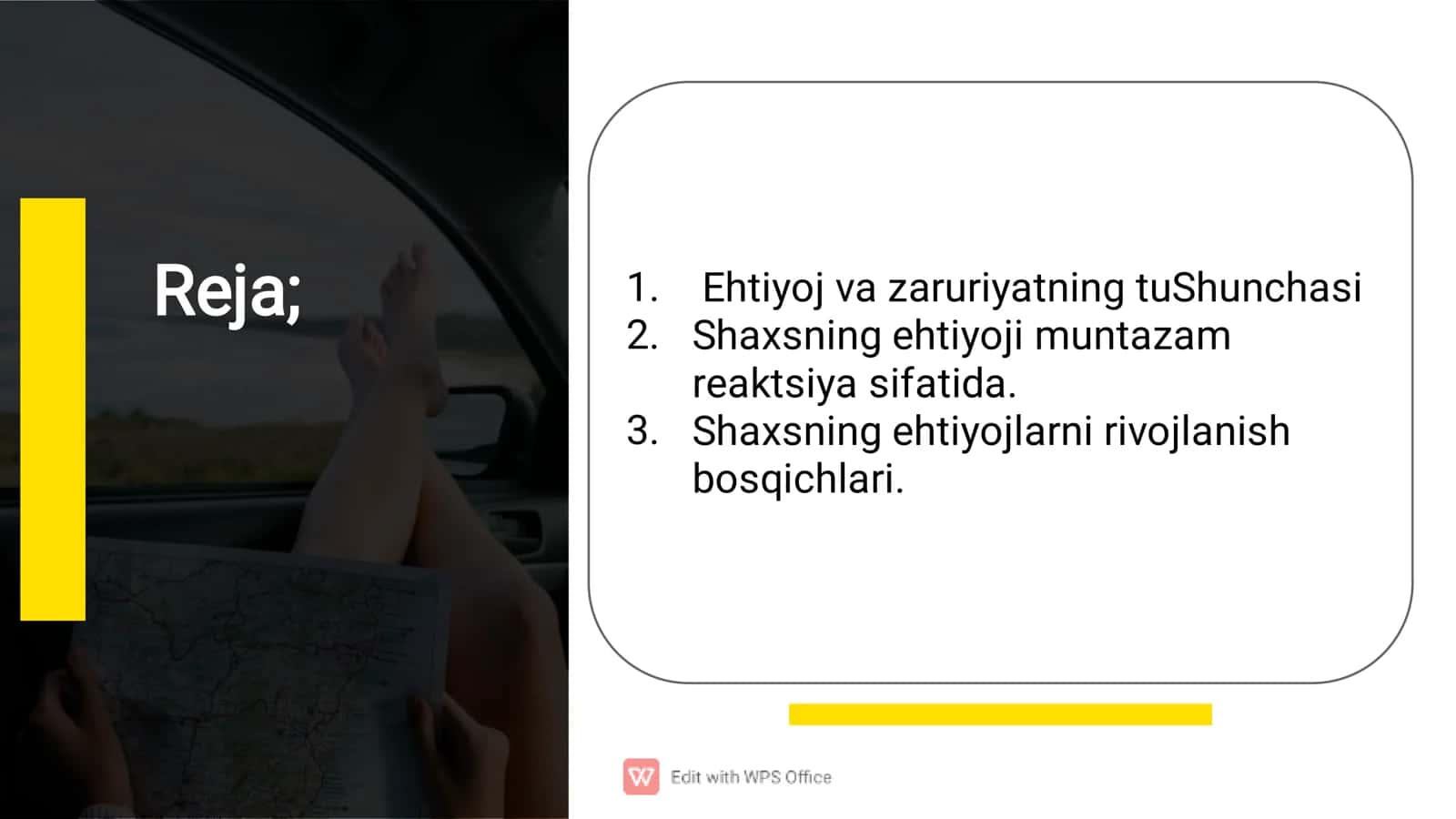 Ehtiyoj va zaruriyatning tuShunchasi 2